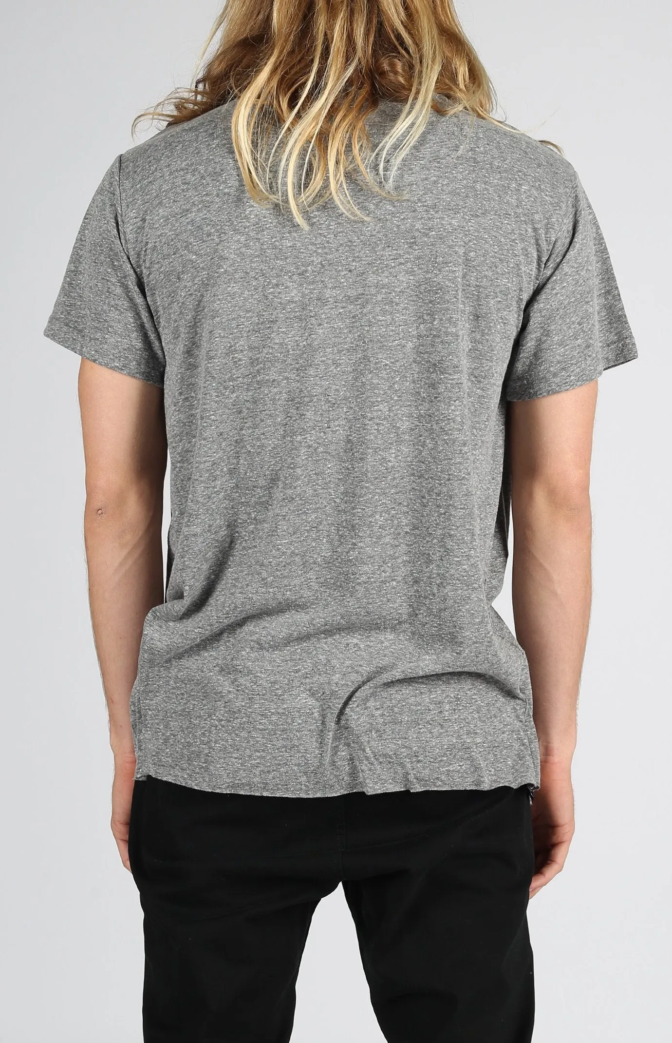 Pocket Tee Tri-Blend | Heather Grey sold by Lira product image thumbnail 3