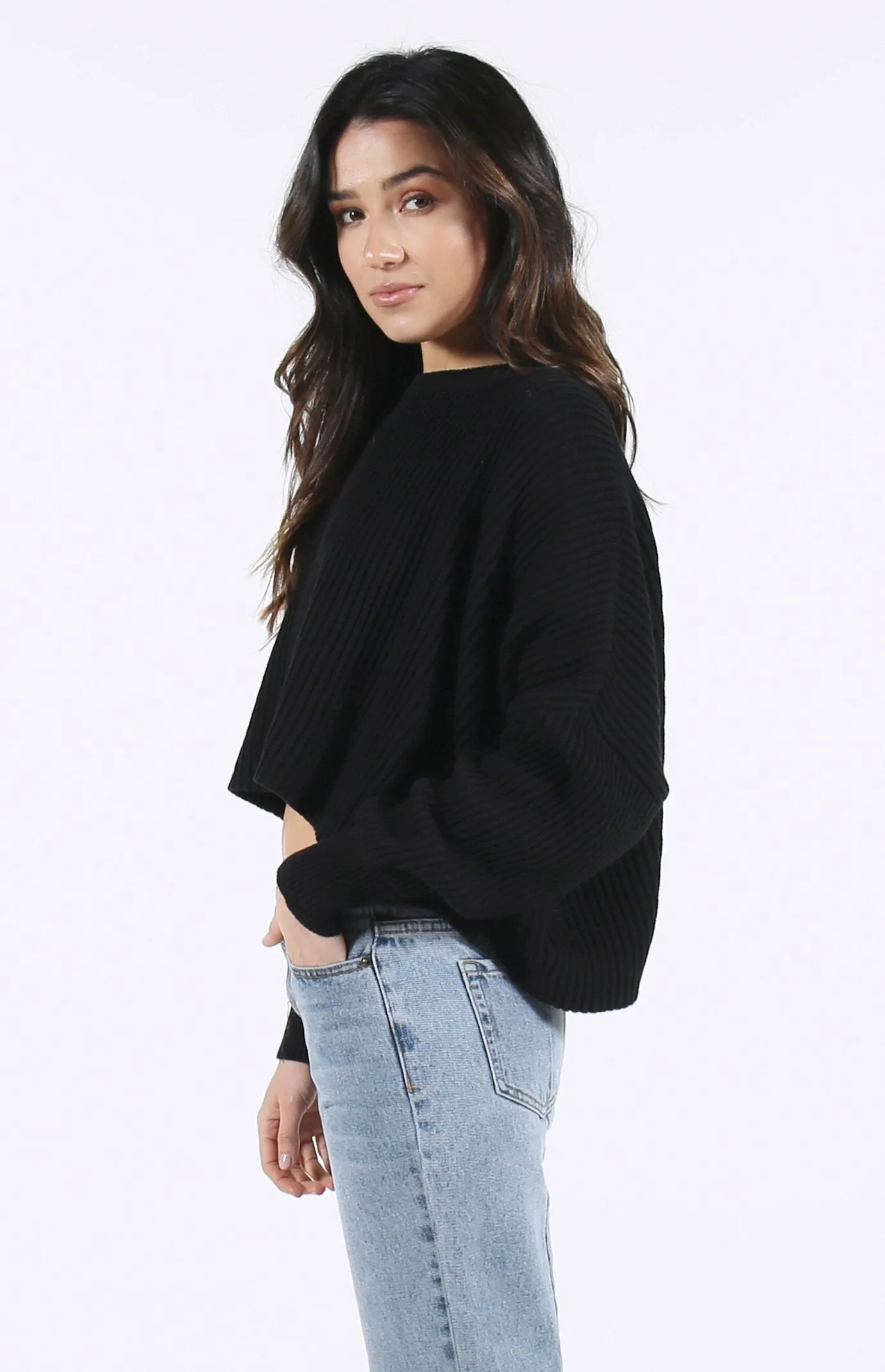 Sahara Sweater | Black sold by Lira product image thumbnail 2
