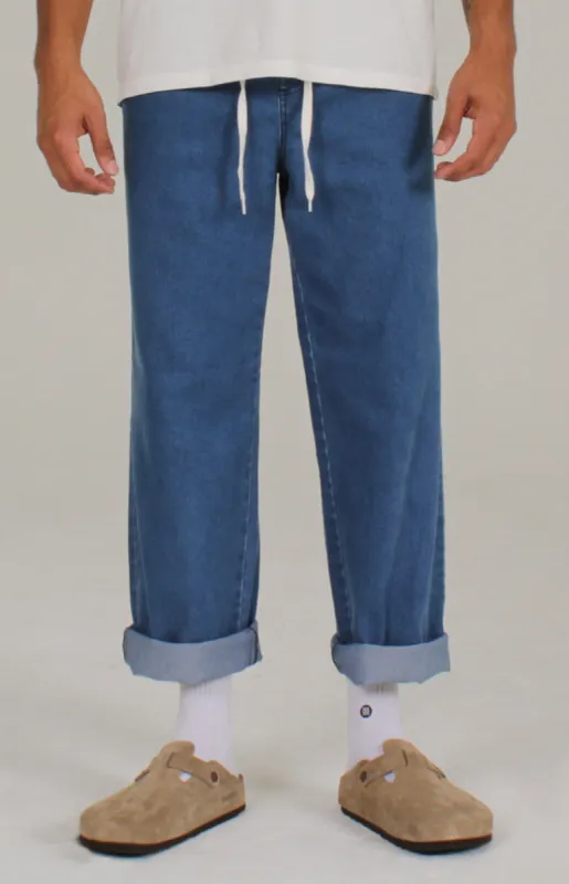 Carboro Relaxed Fit Chino | Blue sold by Lira