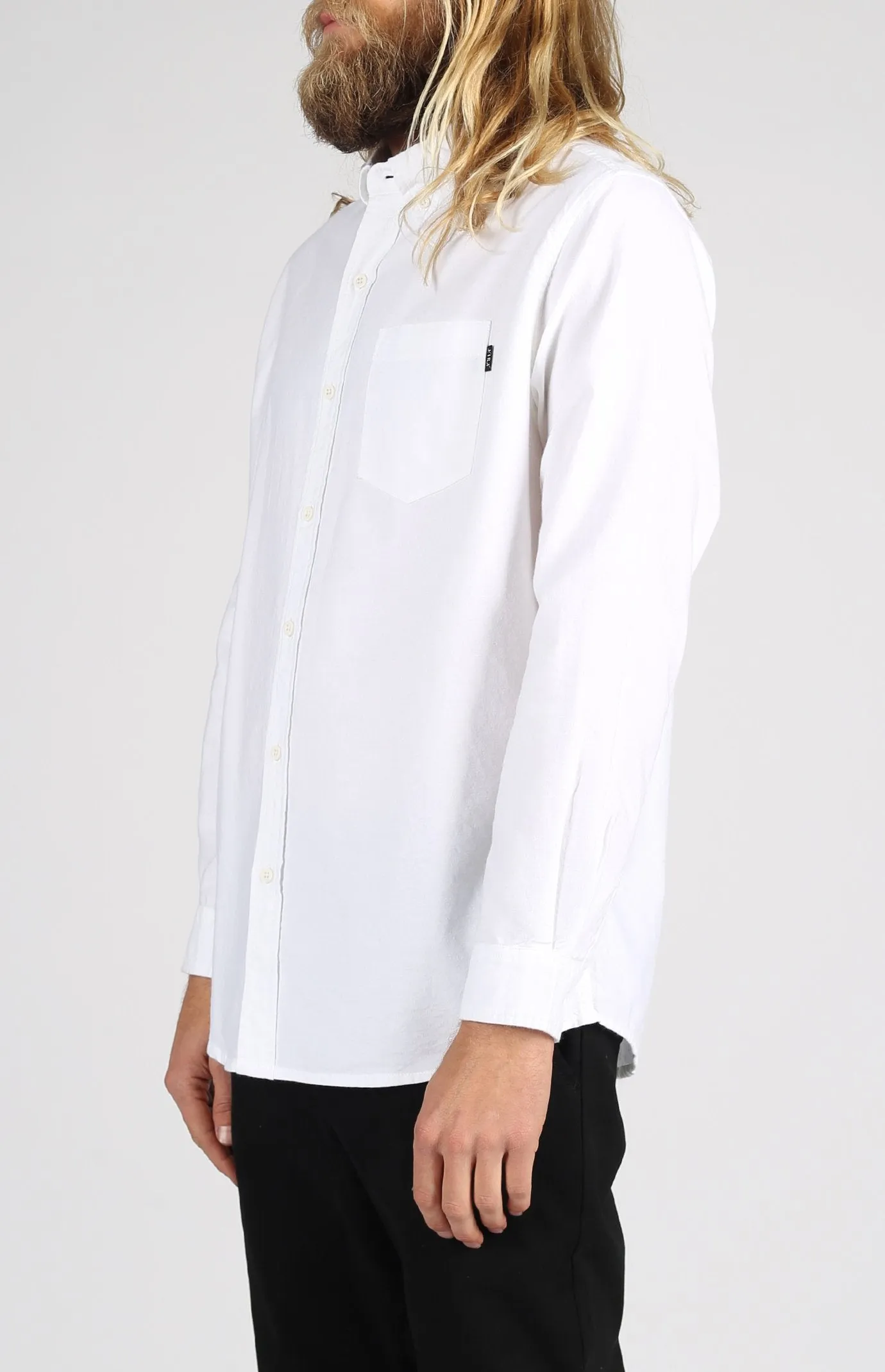 Douglas LS Woven | White sold by Lira product image thumbnail 2