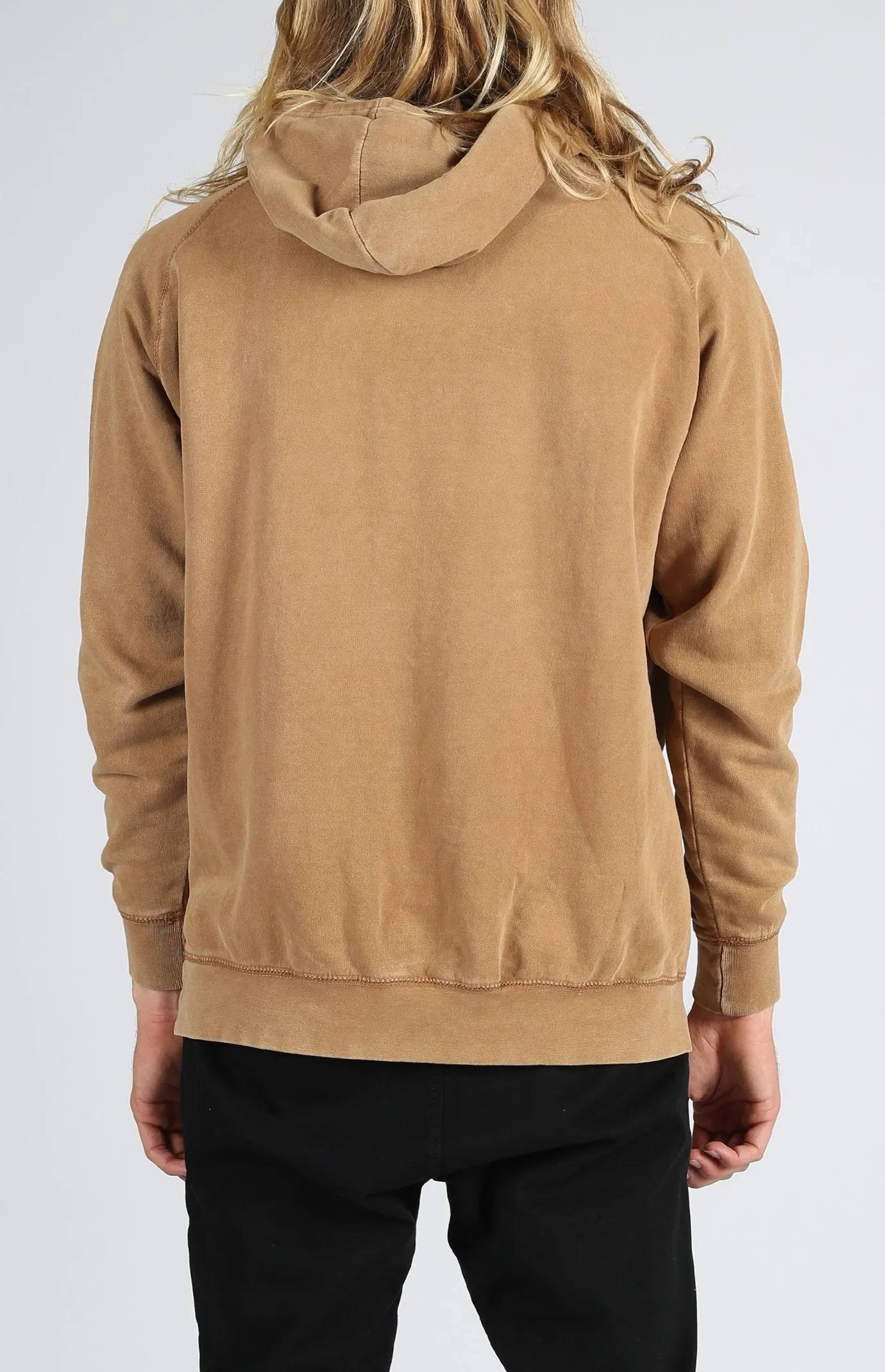 Vintage Wash Pullover Hood | Camel sold by Lira product image thumbnail 3