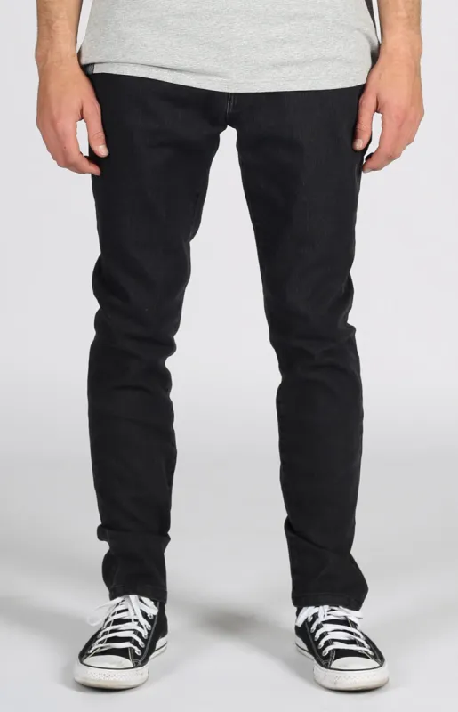 Newport Denim Pant | Dark Black sold by Lira