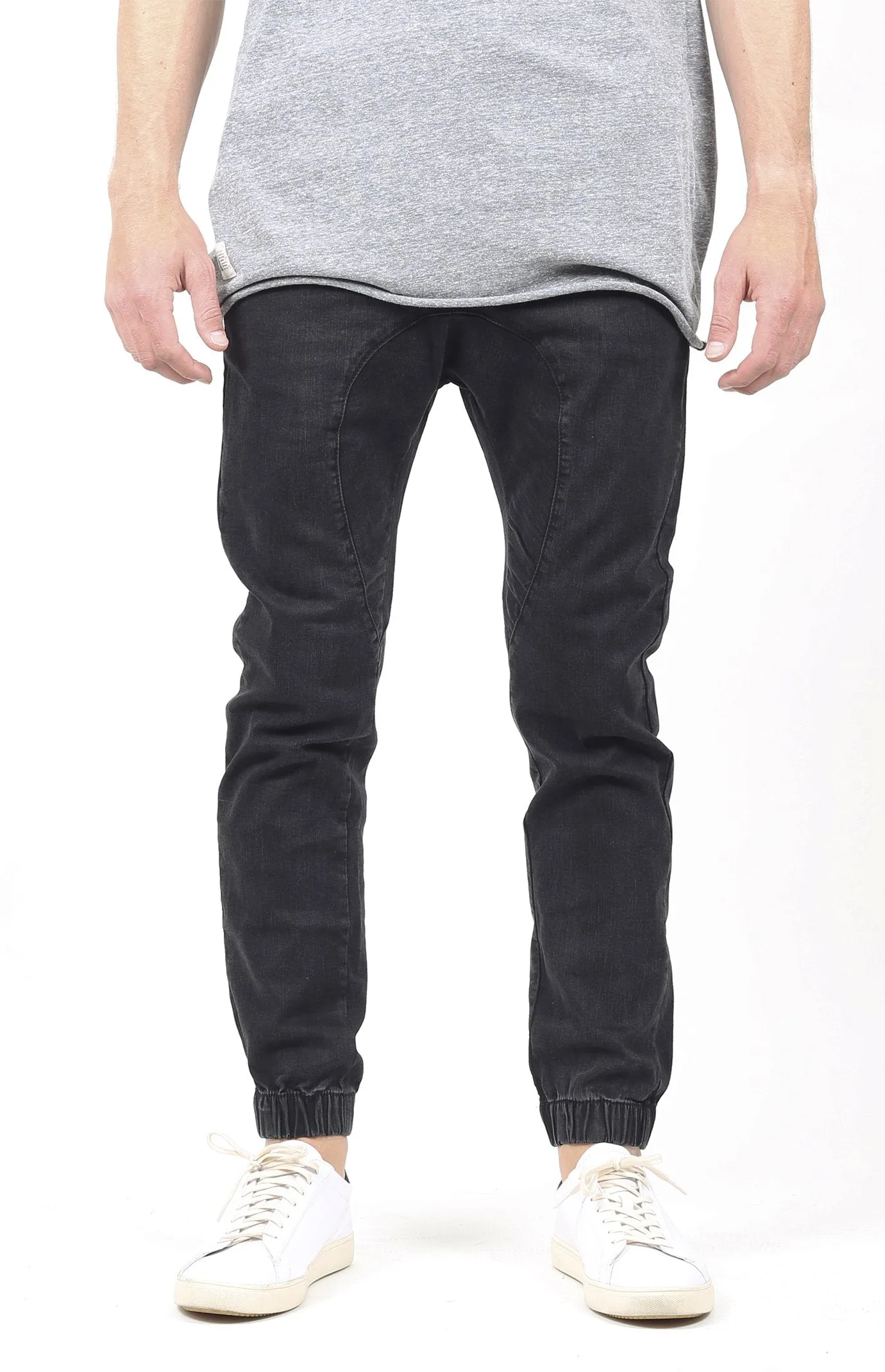 Vintage Denim Jogger 2.0 | Dark Black sold by Lira