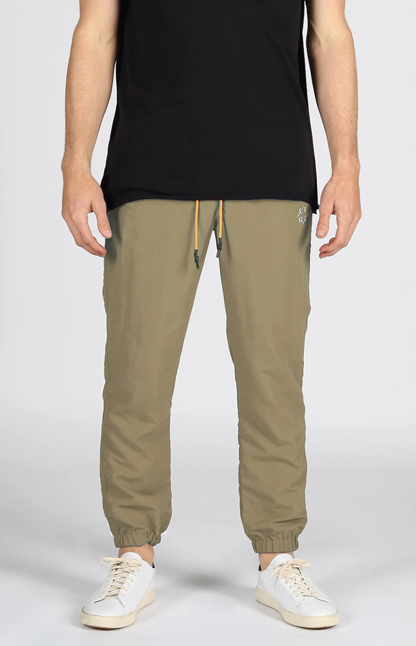 Full Court Nylon Jogger | Khaki sold by Lira