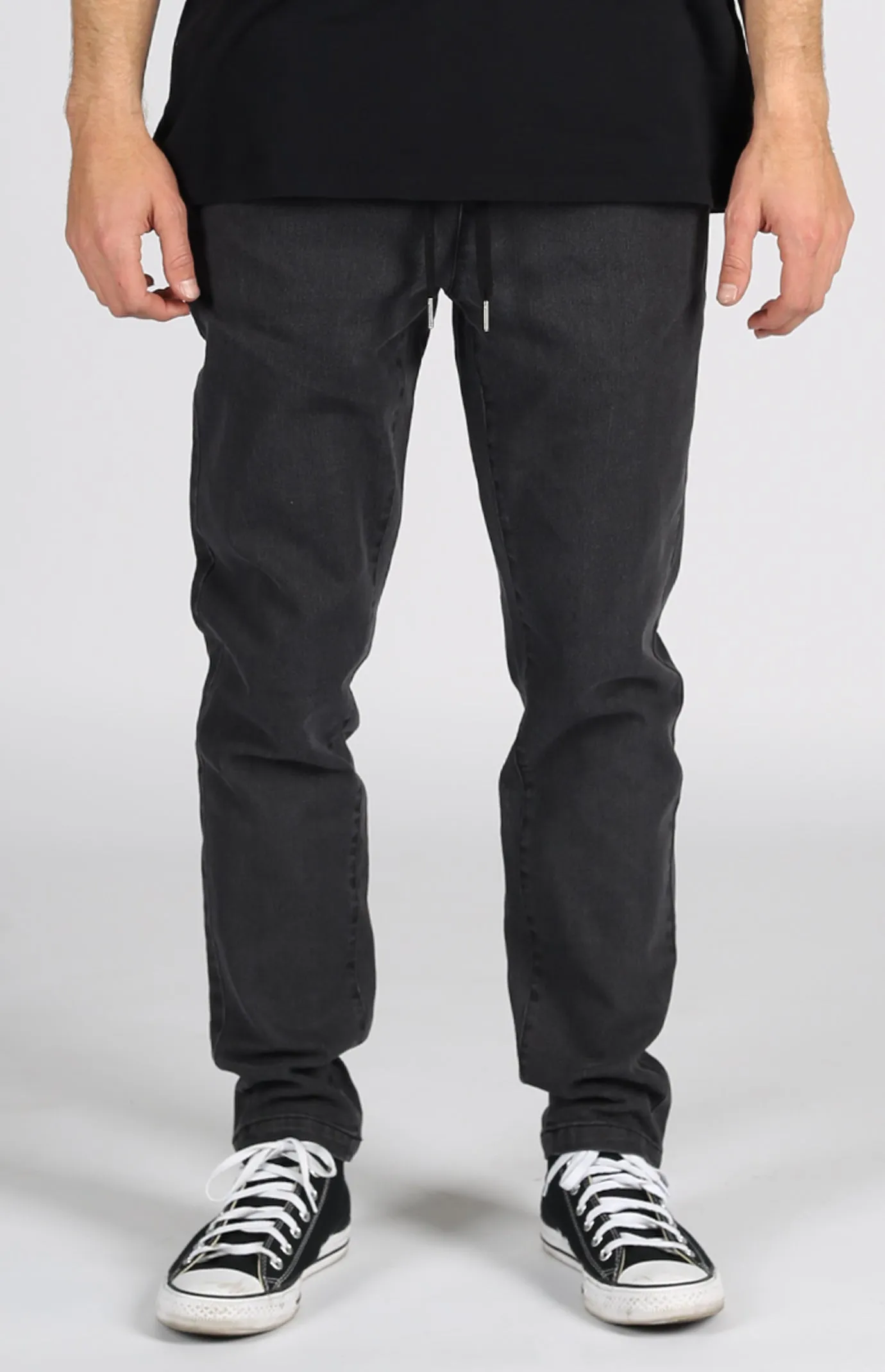 San Clemente Denim Pant | Black sold by Lira