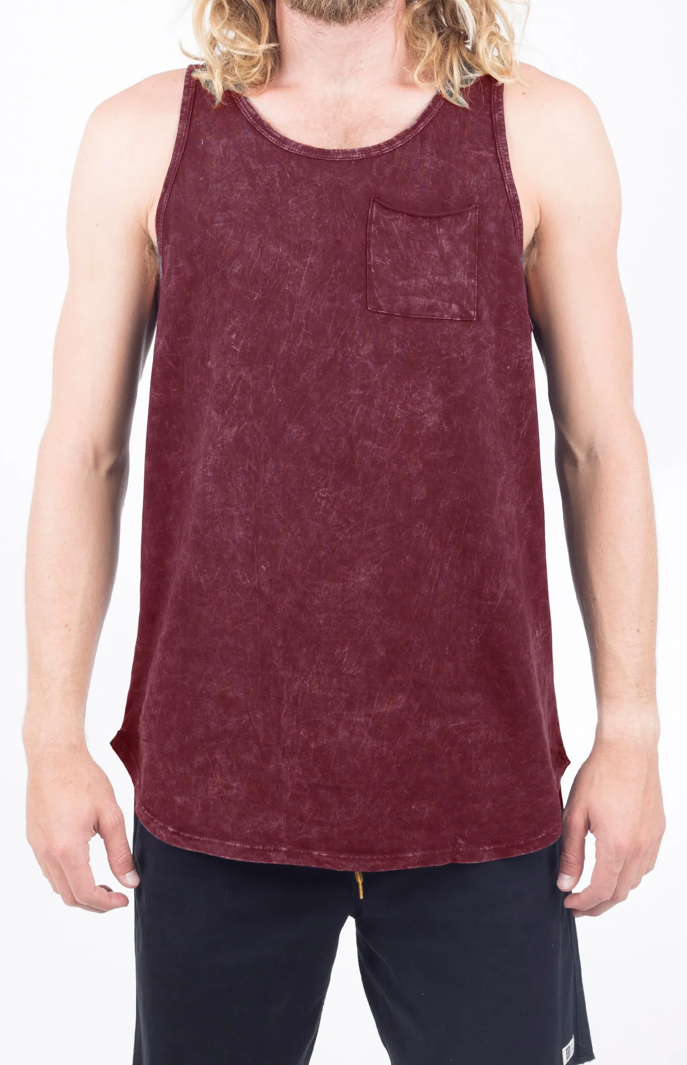 Pocket Tank Mineral Wash | Burgundy sold by Lira