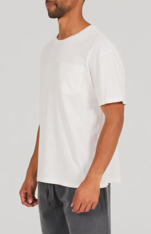 Pigment Dye SS Tee | White sold by Lira