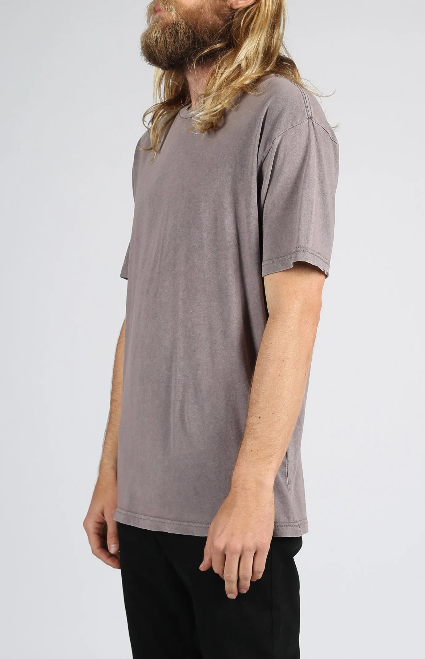 Vintage Wash Tee | Zinc sold by Lira product image thumbnail 2