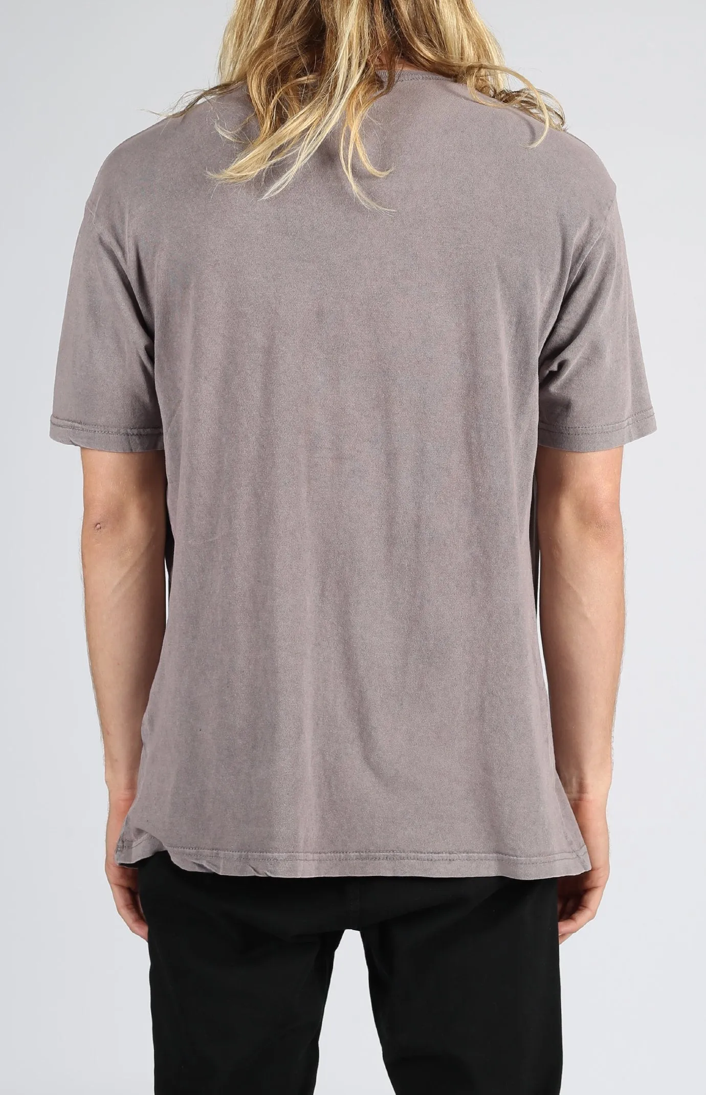 Vintage Wash Tee | Zinc sold by Lira product image thumbnail 3