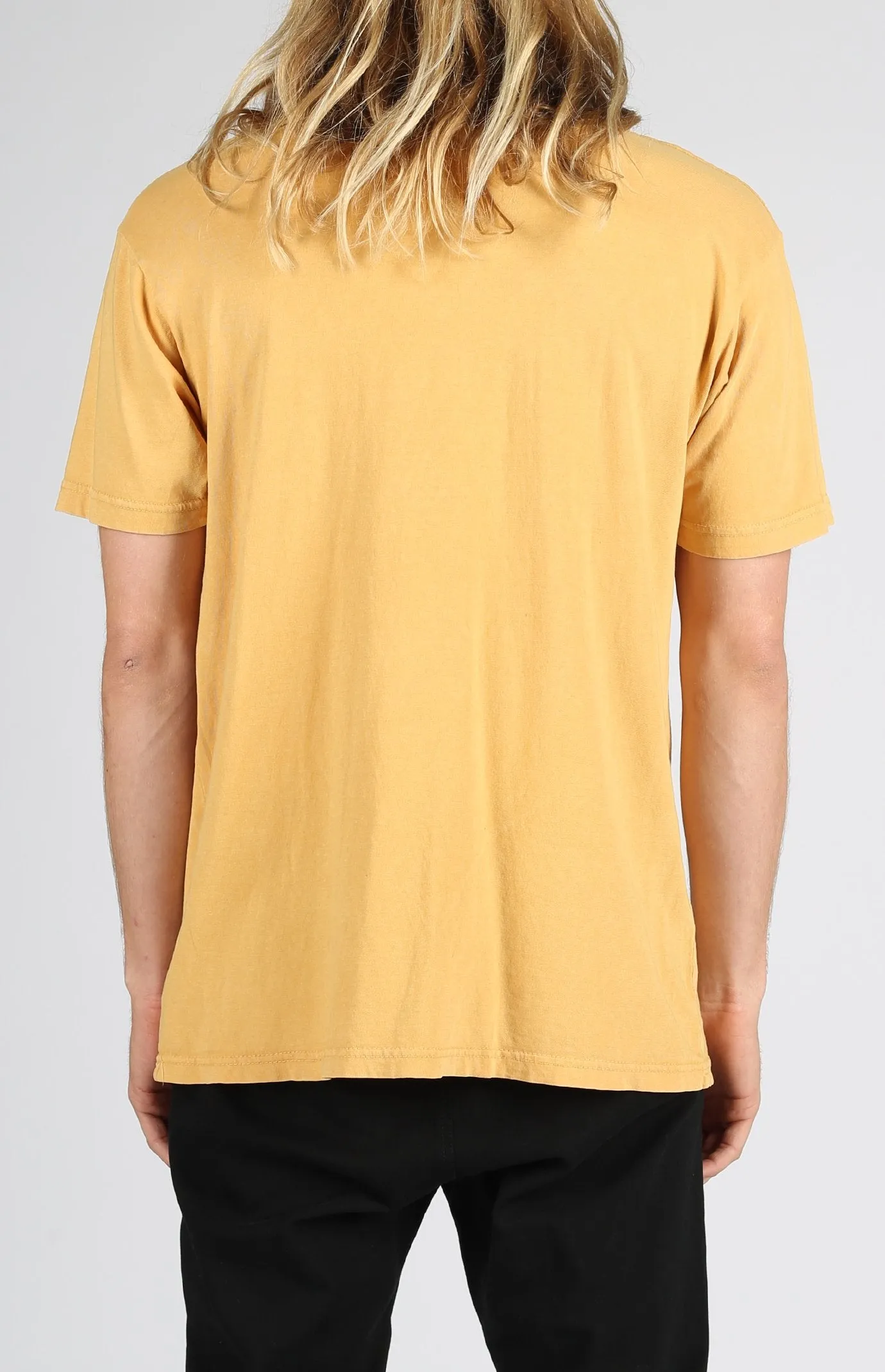 Vintage Wash Tee | Mustard sold by Lira product image thumbnail 3