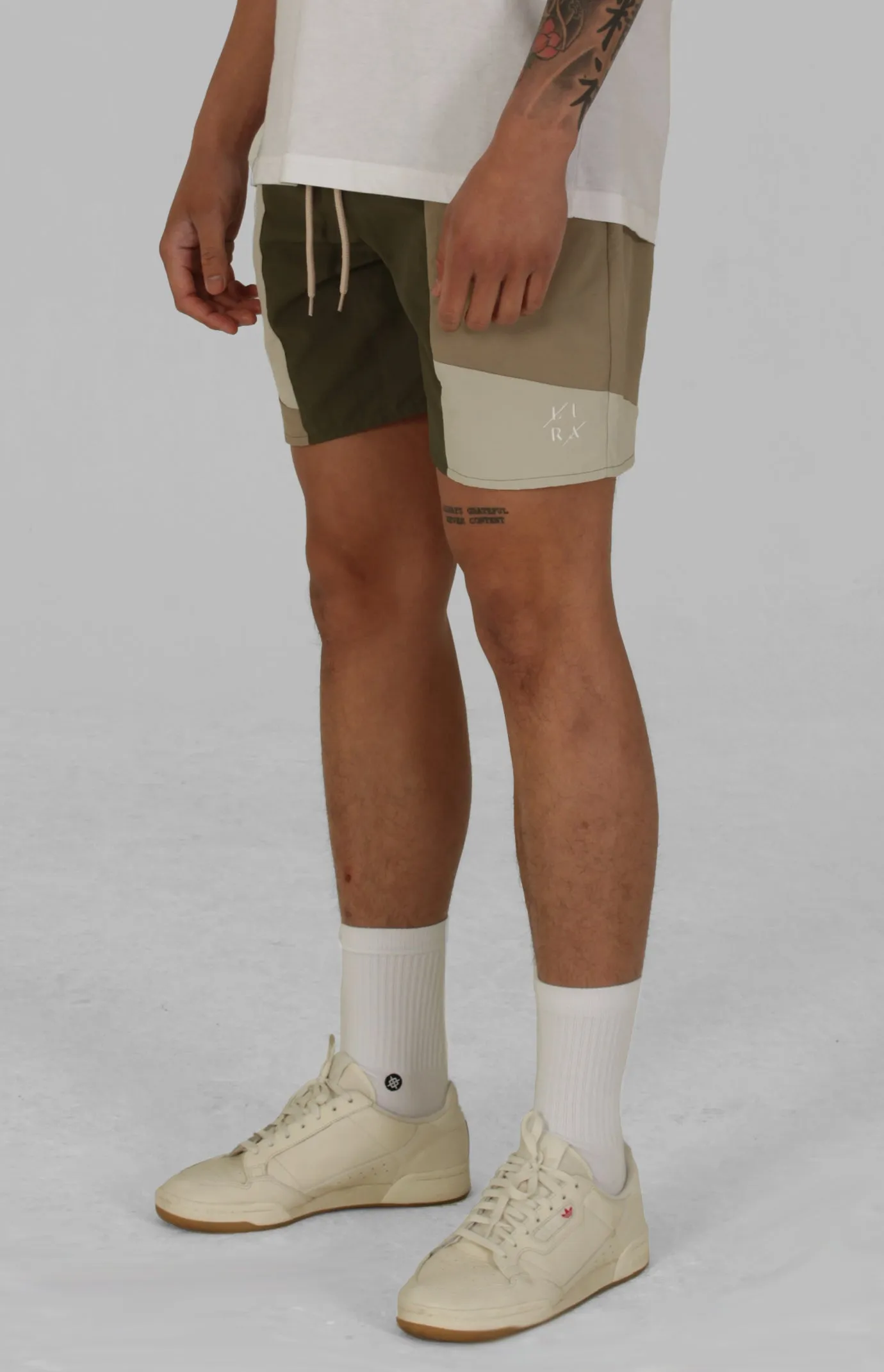 Gaston Paneled Nylon Short | Olive sold by Lira product image thumbnail 2