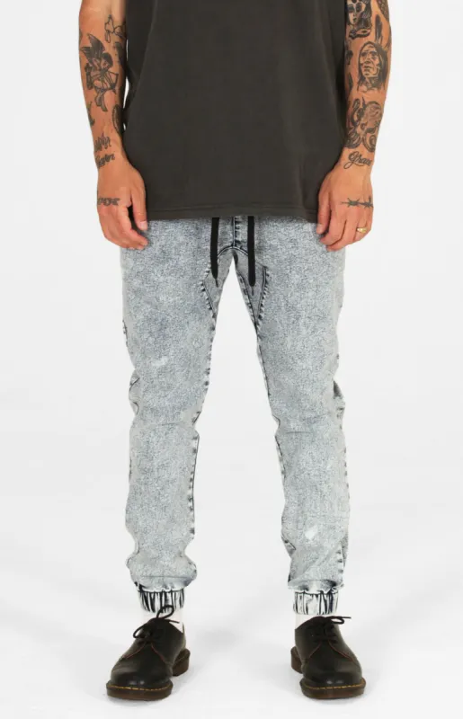 Vintage Denim Jogger 2.0 | Blue Acid sold by Lira