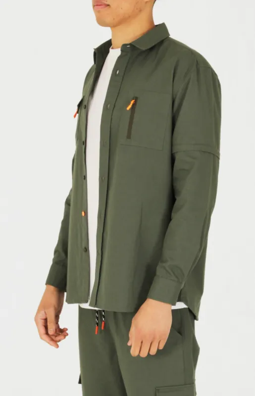 Patrick LS Ripstop Field Shirt | Forest sold by Lira