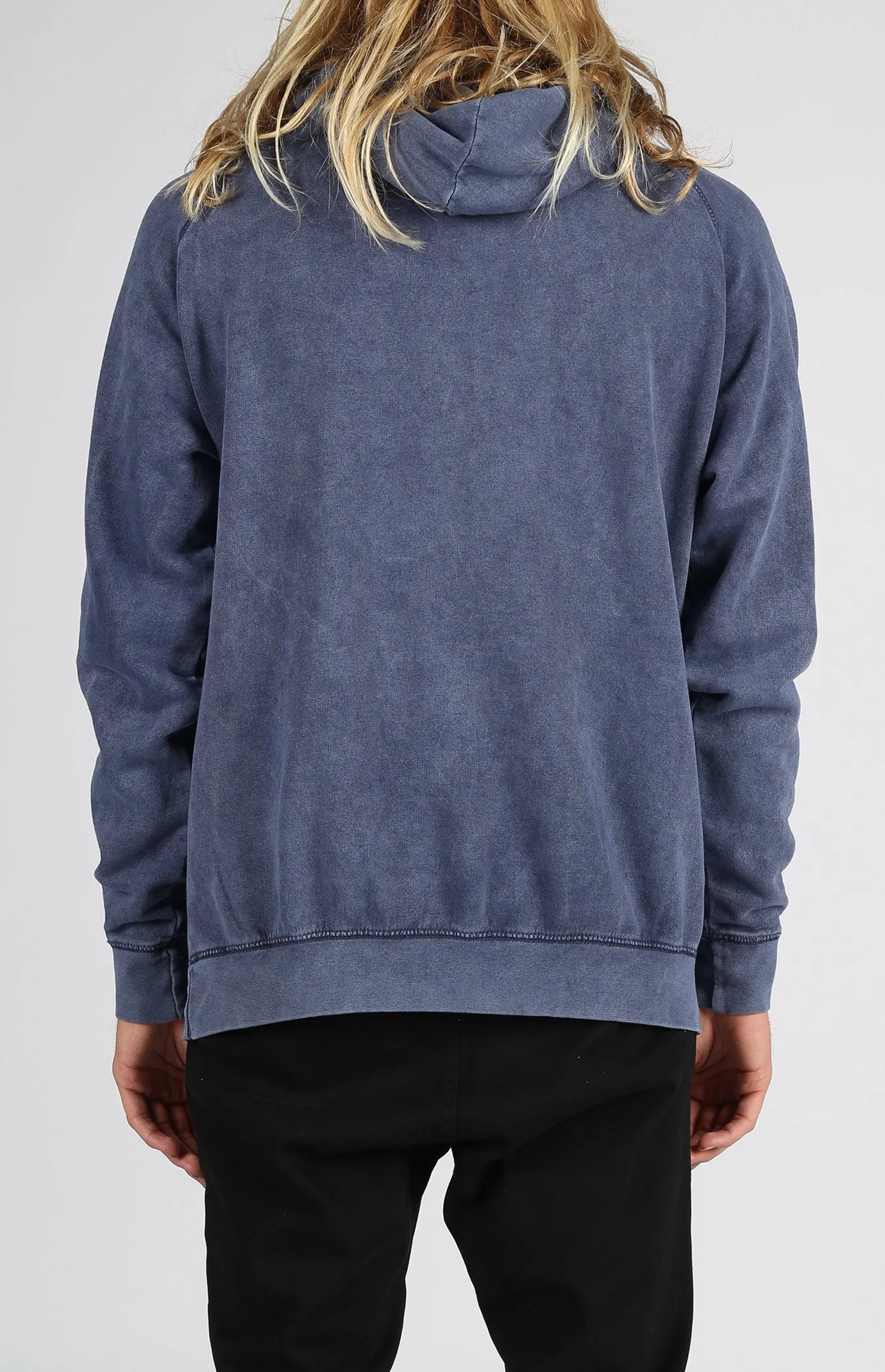 Vintage Wash Pullover Hood | Navy sold by Lira product image thumbnail 3