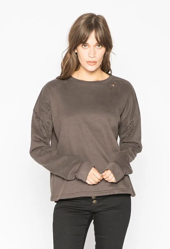 MERCER SWEATSHIRT | CHARCOAL sold by Lira