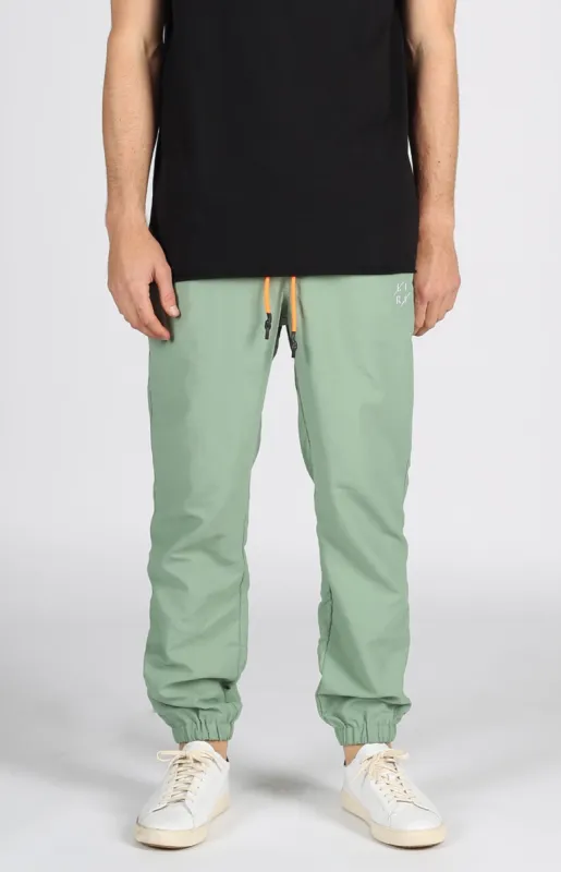 Full Court Nylon Jogger | Sage sold by Lira