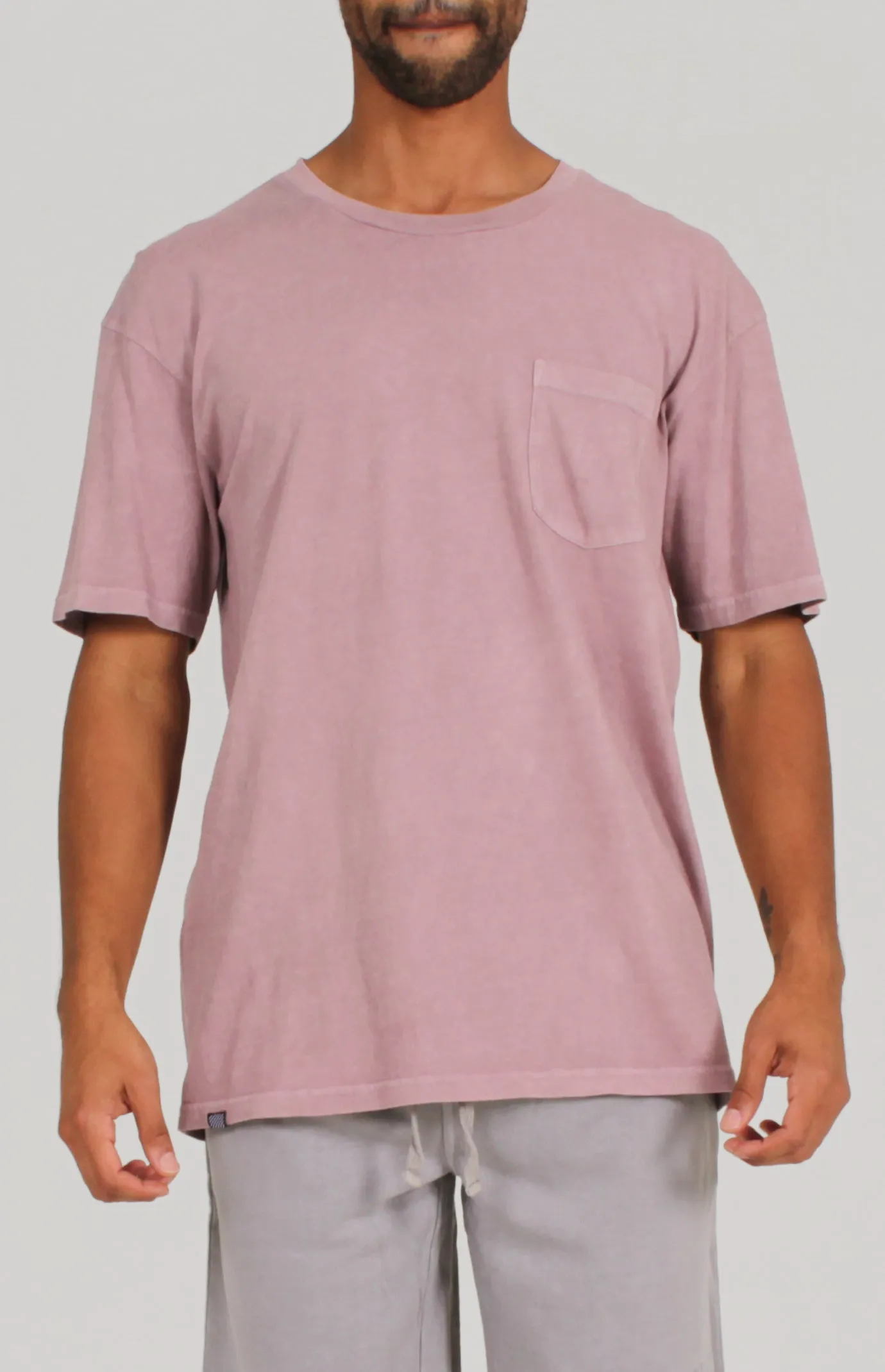 Pigment Dye SS Tee | Zinc sold by Lira