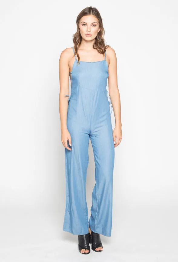 JAYMES PLAYSUIT | BLUE sold by Lira