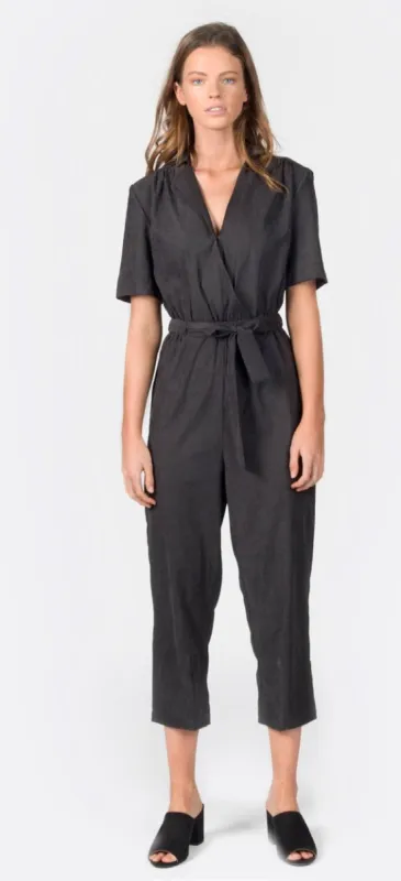 NATALIE JUMPSUIT | BLACK sold by Lira