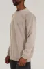 Pigment Dye Crew Fleece | Stone sold by Lira