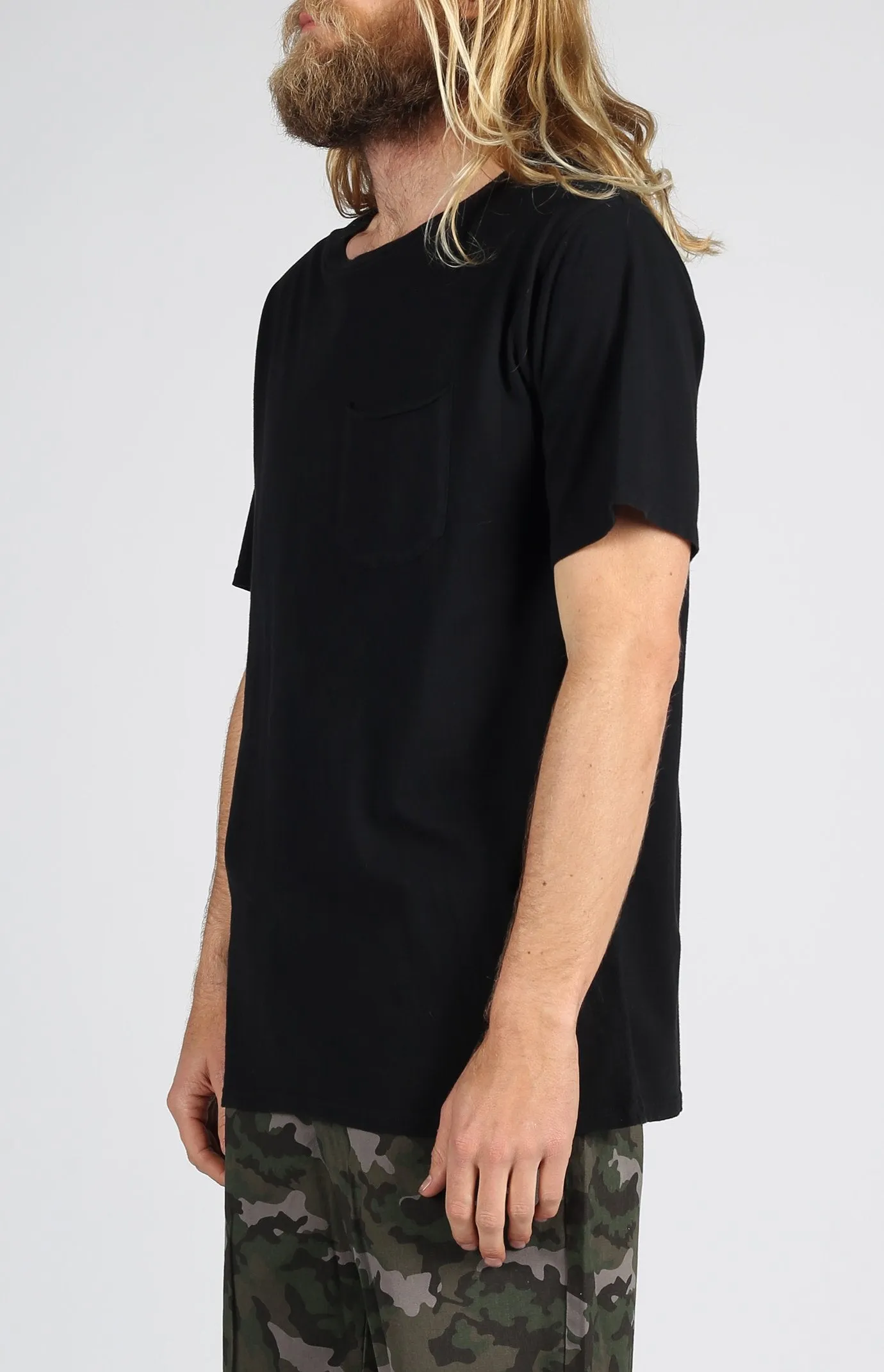 Pocket Tee | Black sold by Lira product image thumbnail 2