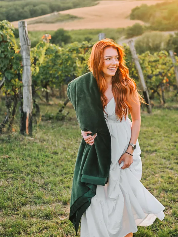 Luxe™ Vineyard Collection Luxury Home Throws (45" x 59") sold by Little Giraffe