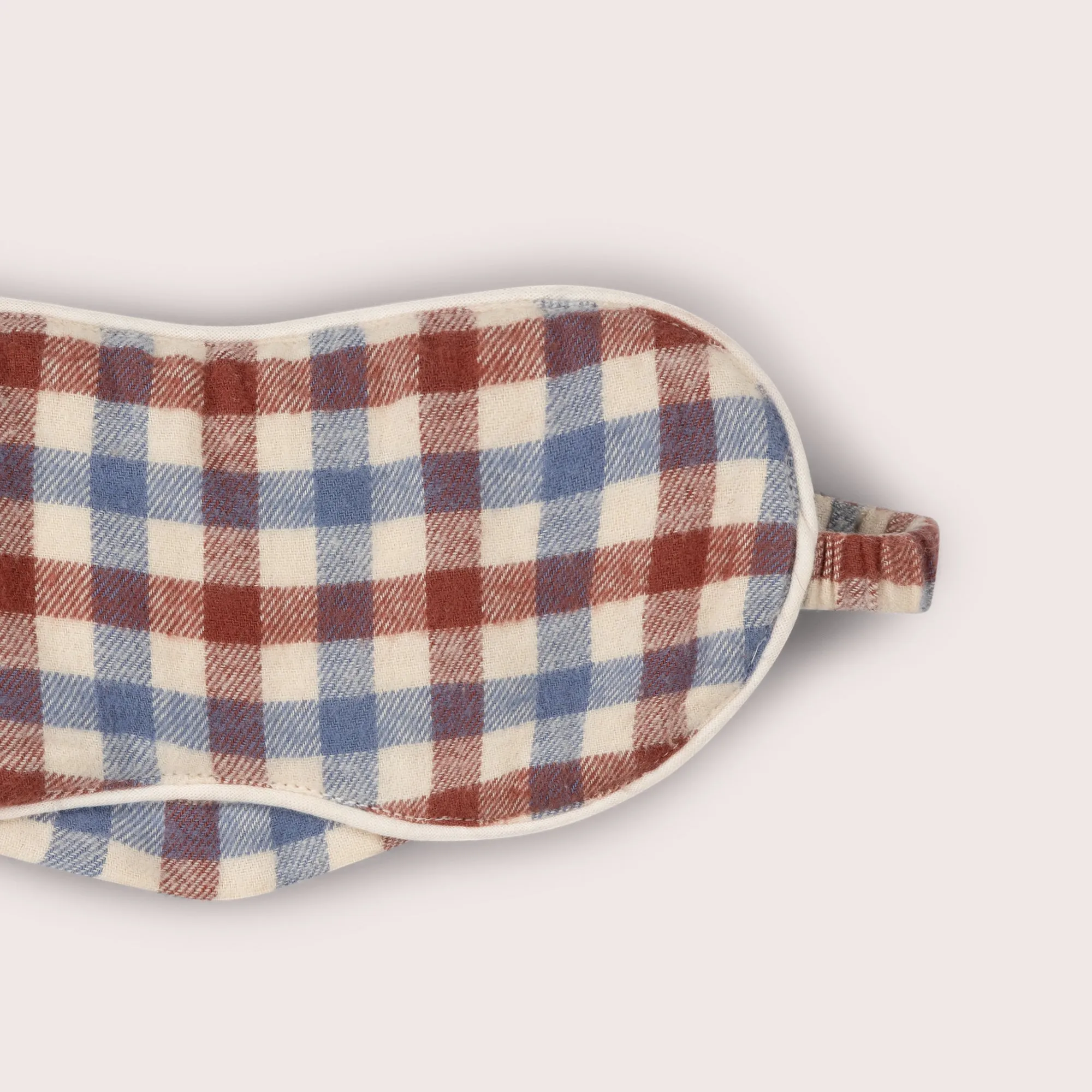 Ginger Check Organic Adult Eye Mask sold by Little Green Radicals product image thumbnail 2