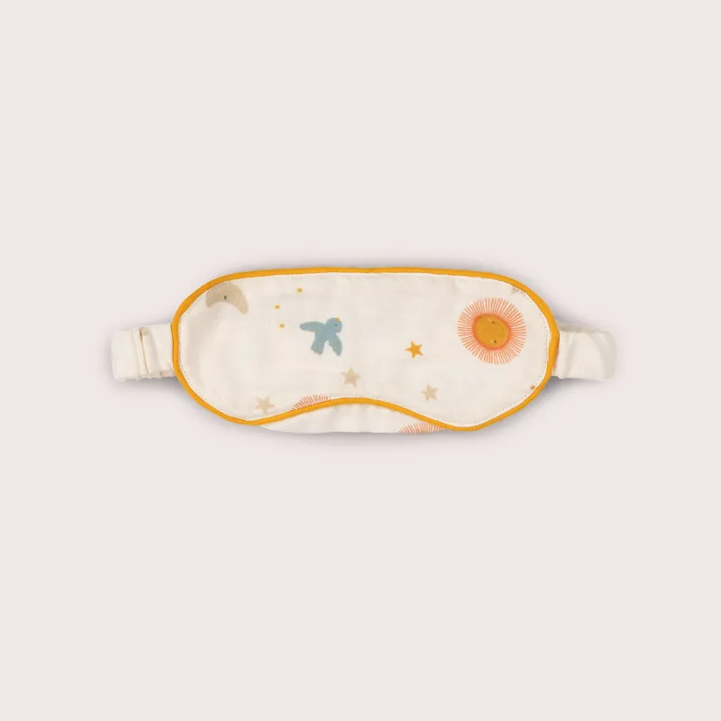 Moon and Sun Organic Adult Eye Mask sold by Little Green Radicals