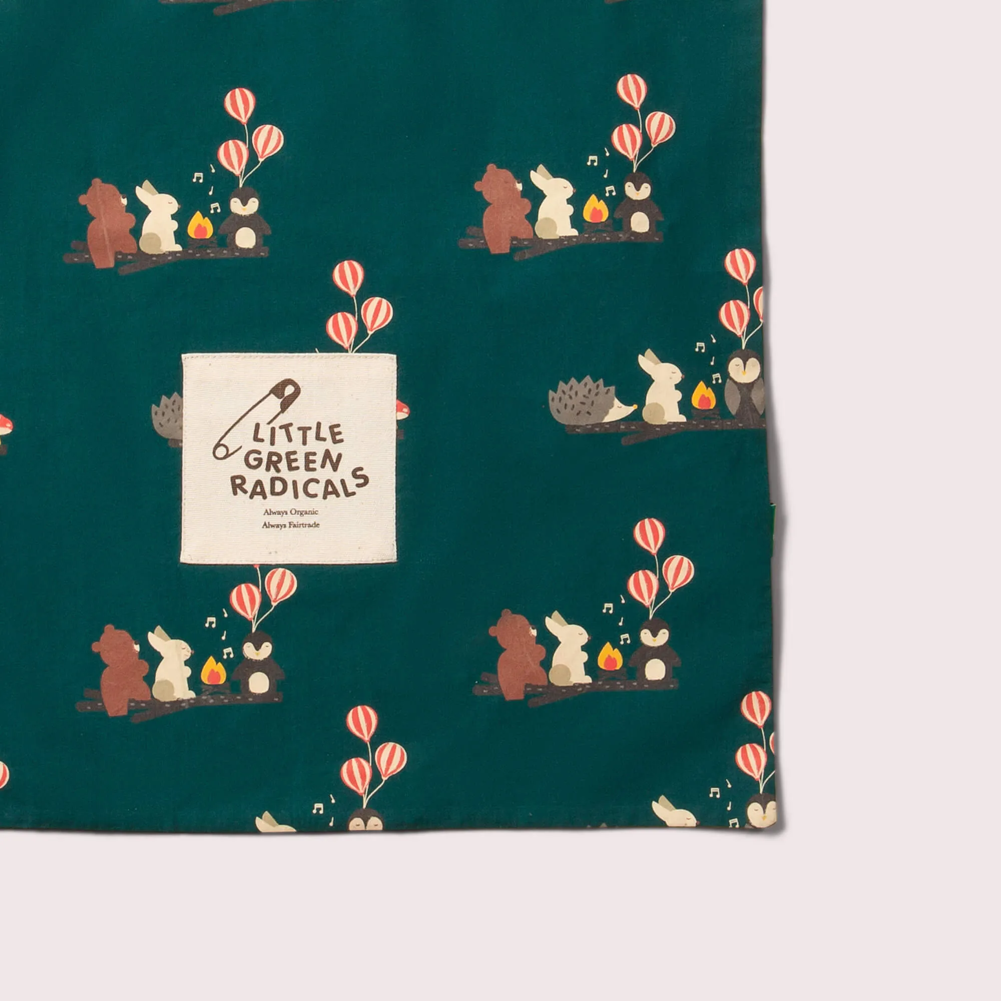 Around The Campfire Tote Bag sold by Little Green Radicals product image thumbnail 2