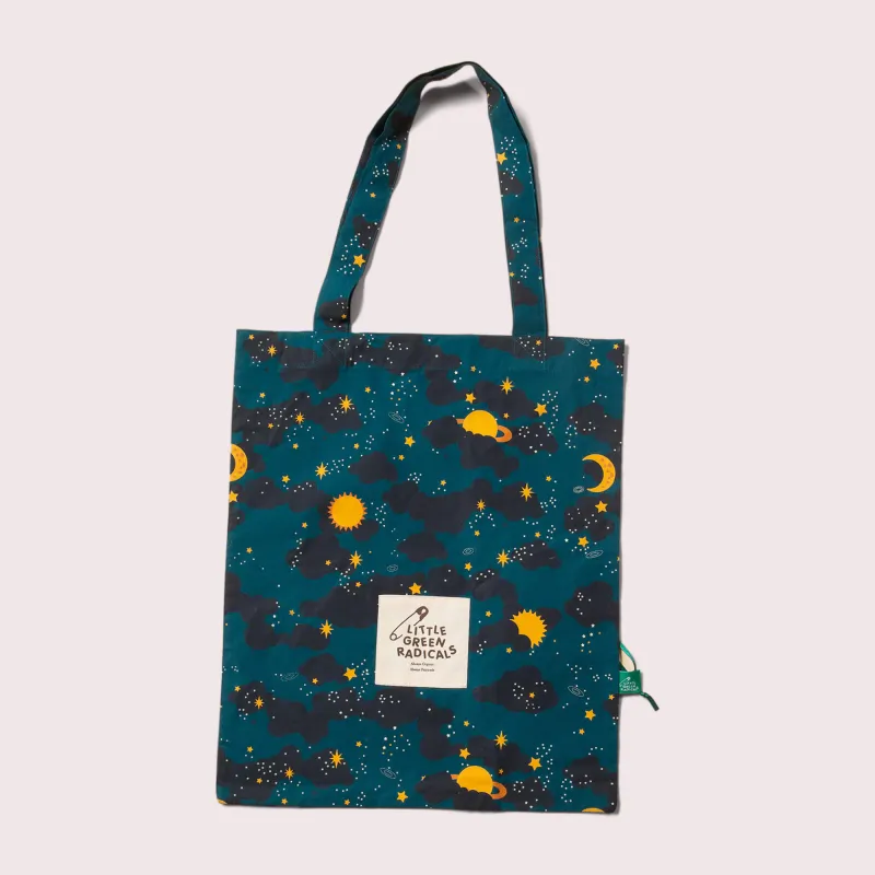 Saturn Nights Tote Bag sold by Little Green Radicals