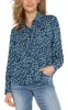 BUTTON UP WOVEN BLOUSE sold by Liverpool Jeans Company