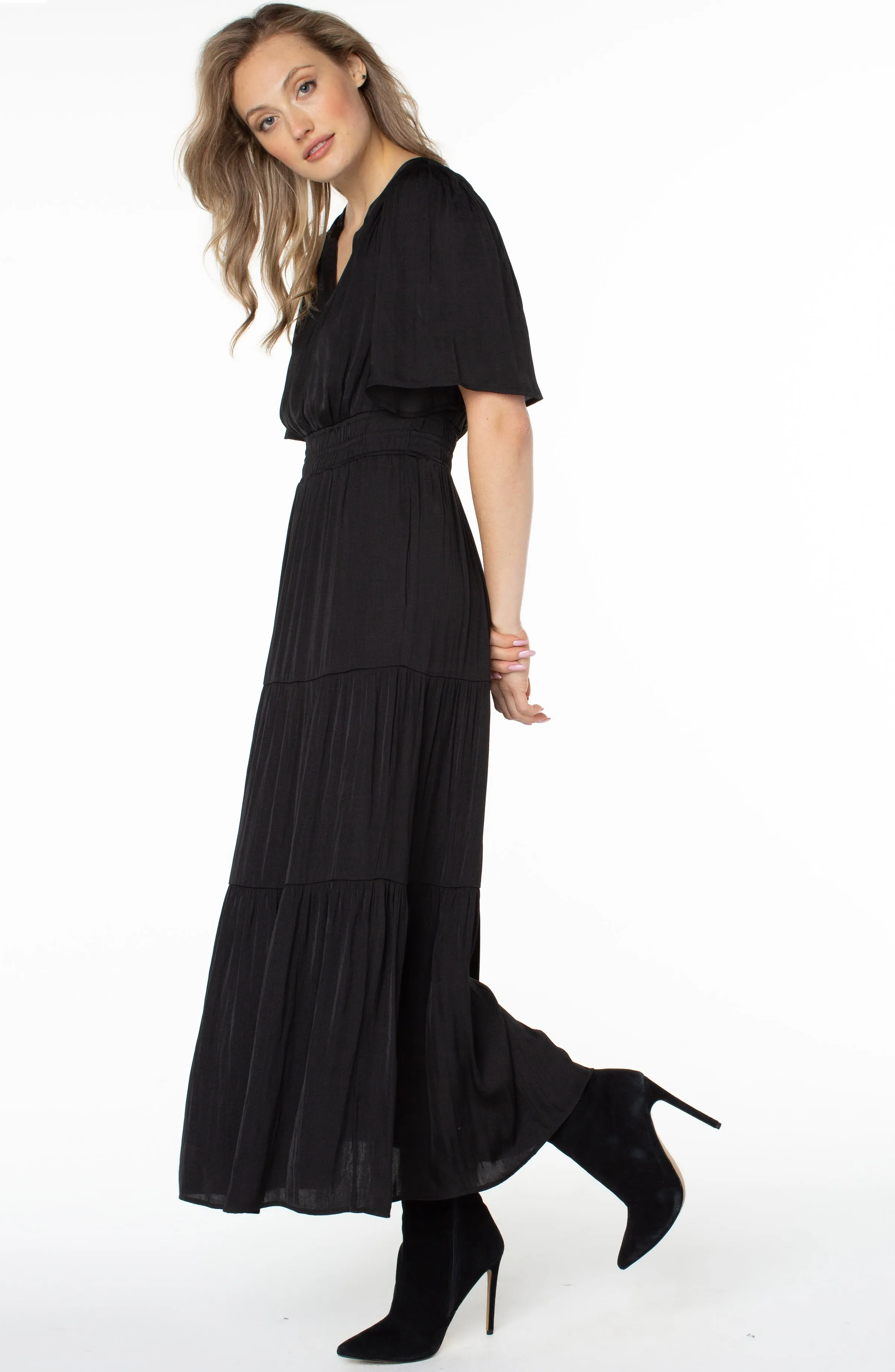 WOVEN MAXI DRESS sold by Liverpool Jeans Company product image thumbnail 4