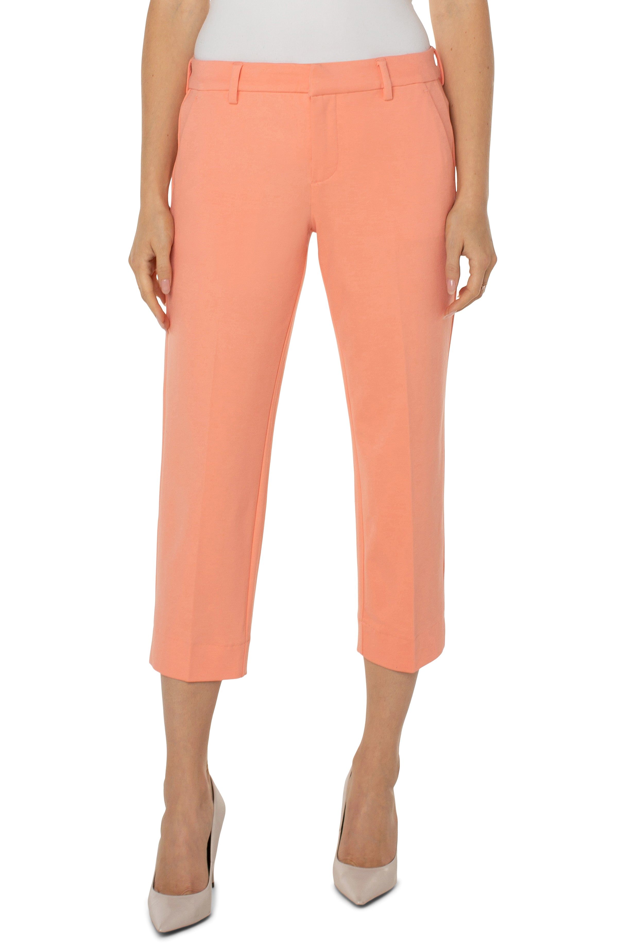KELSEY CROP TROUSER WITH SIDE SLIT sold by Liverpool Jeans Company product image thumbnail 4