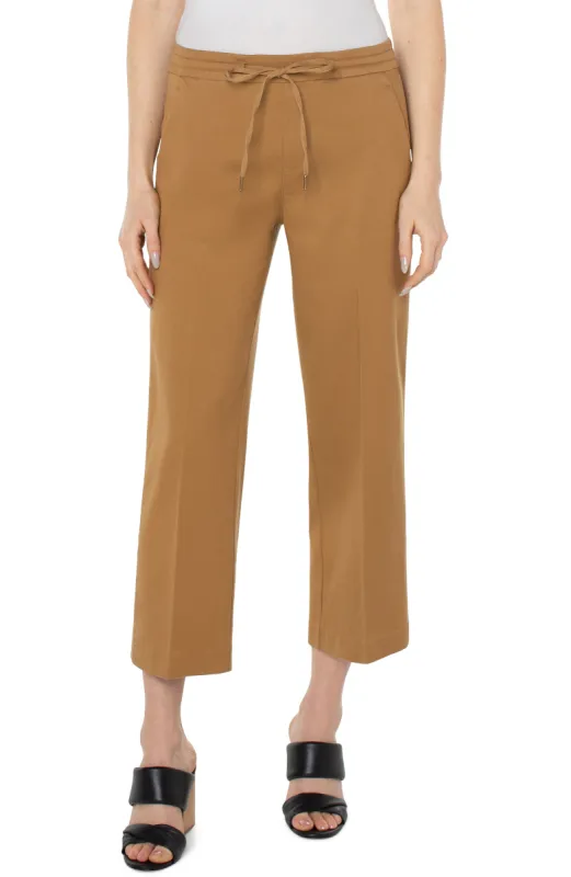 KELSEY CROP WITH TIE FRONT sold by Liverpool Jeans Company