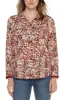 FLAP POCKET BUTTON UP WOVEN BLOUSE sold by Liverpool Jeans Company