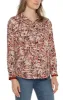 FLAP POCKET BUTTON UP WOVEN BLOUSE sold by Liverpool Jeans Company
