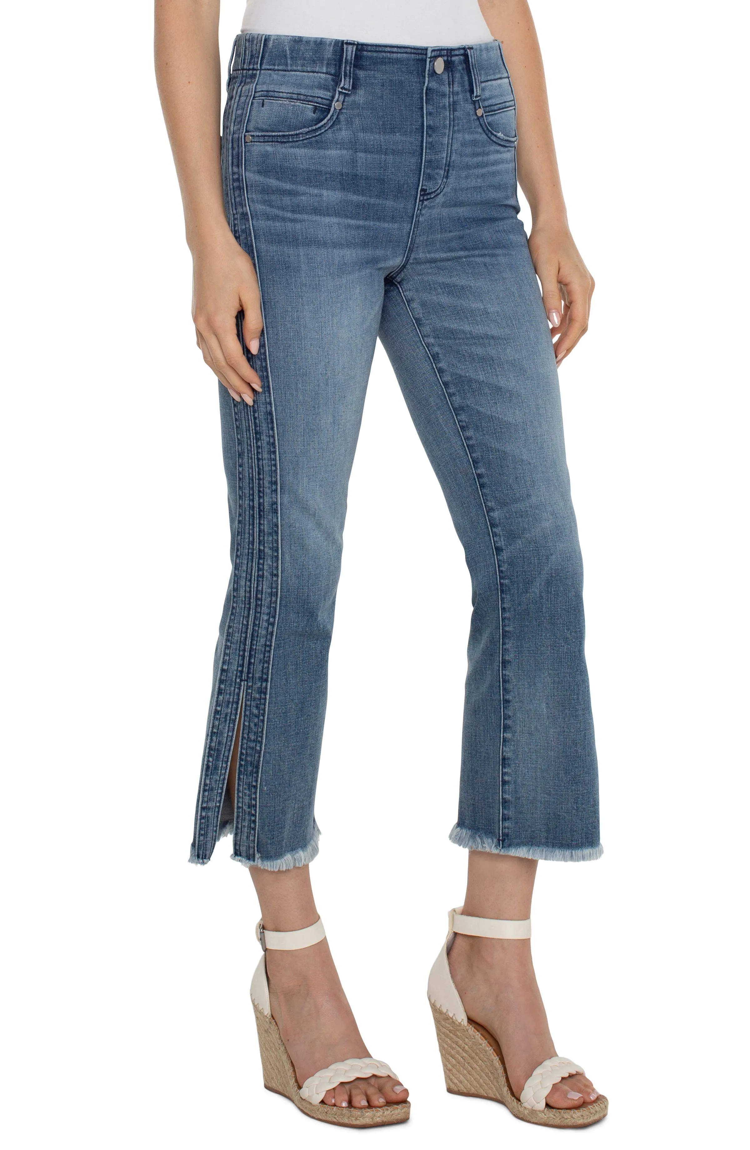 THE GIA GLIDER® CROP ECO FLARE sold by Liverpool Jeans Company product image thumbnail 3