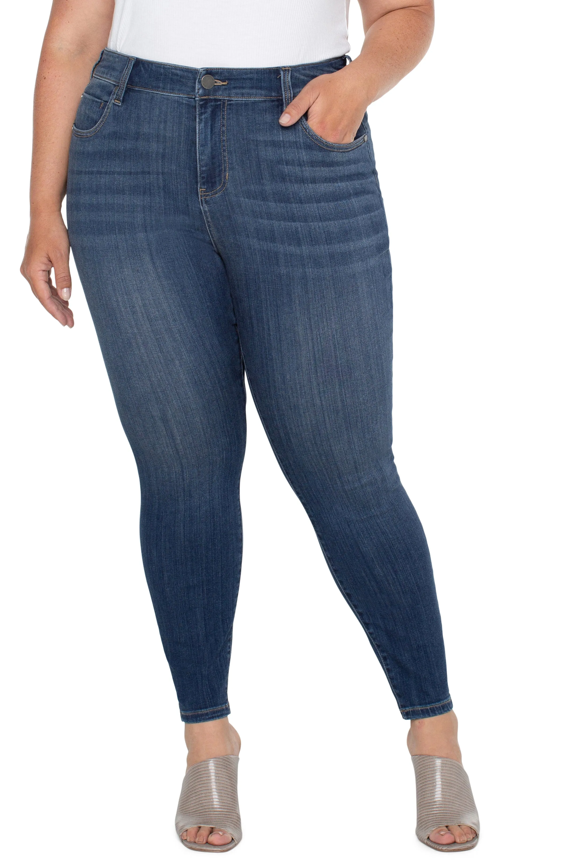 ABBY HI-RISE ANKLE SKINNY sold by Liverpool Jeans Company