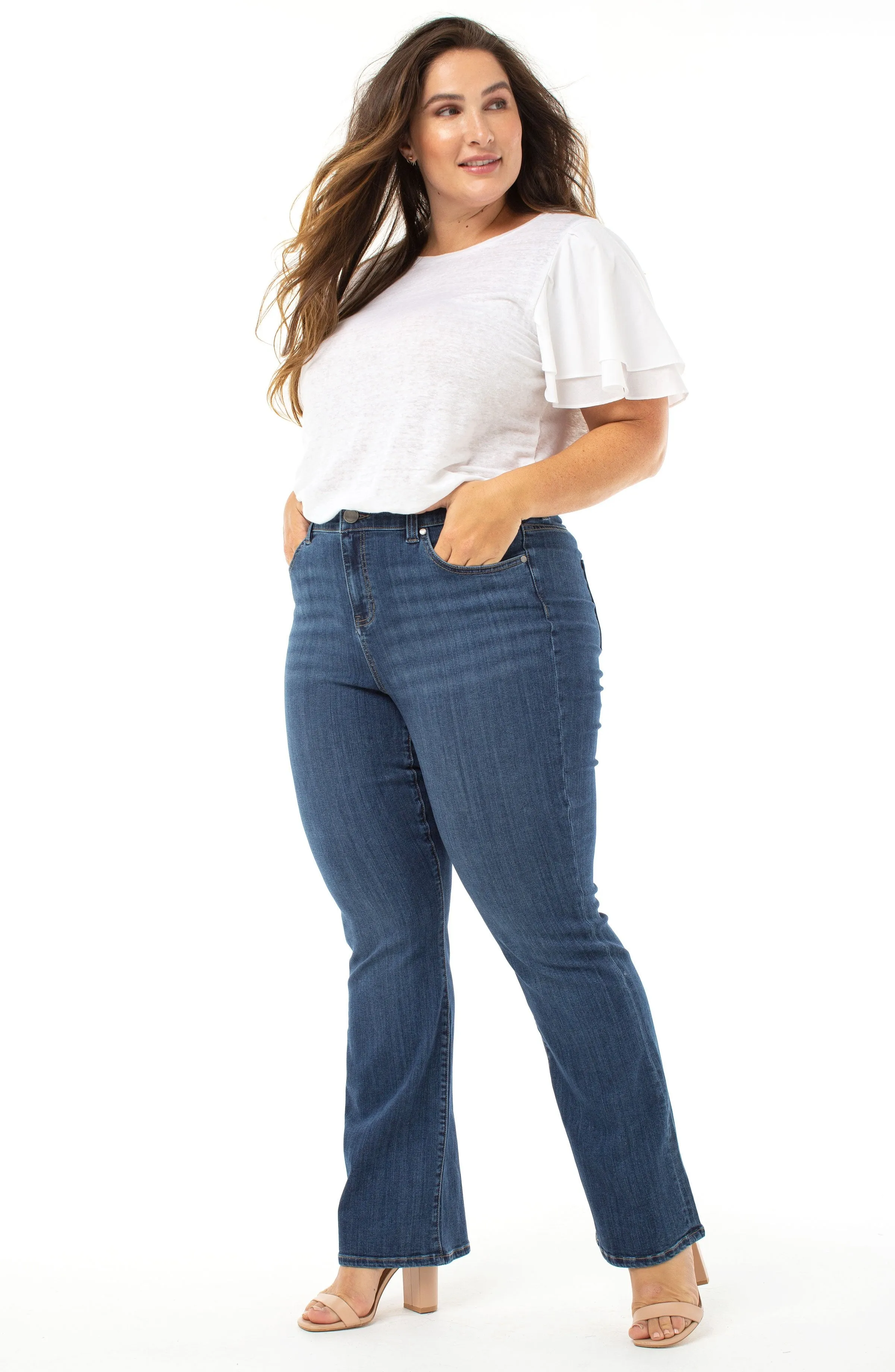 LUCY BOOTCUT HIGH PERFORMANCE DENIM sold by Liverpool Jeans Company product image thumbnail 2