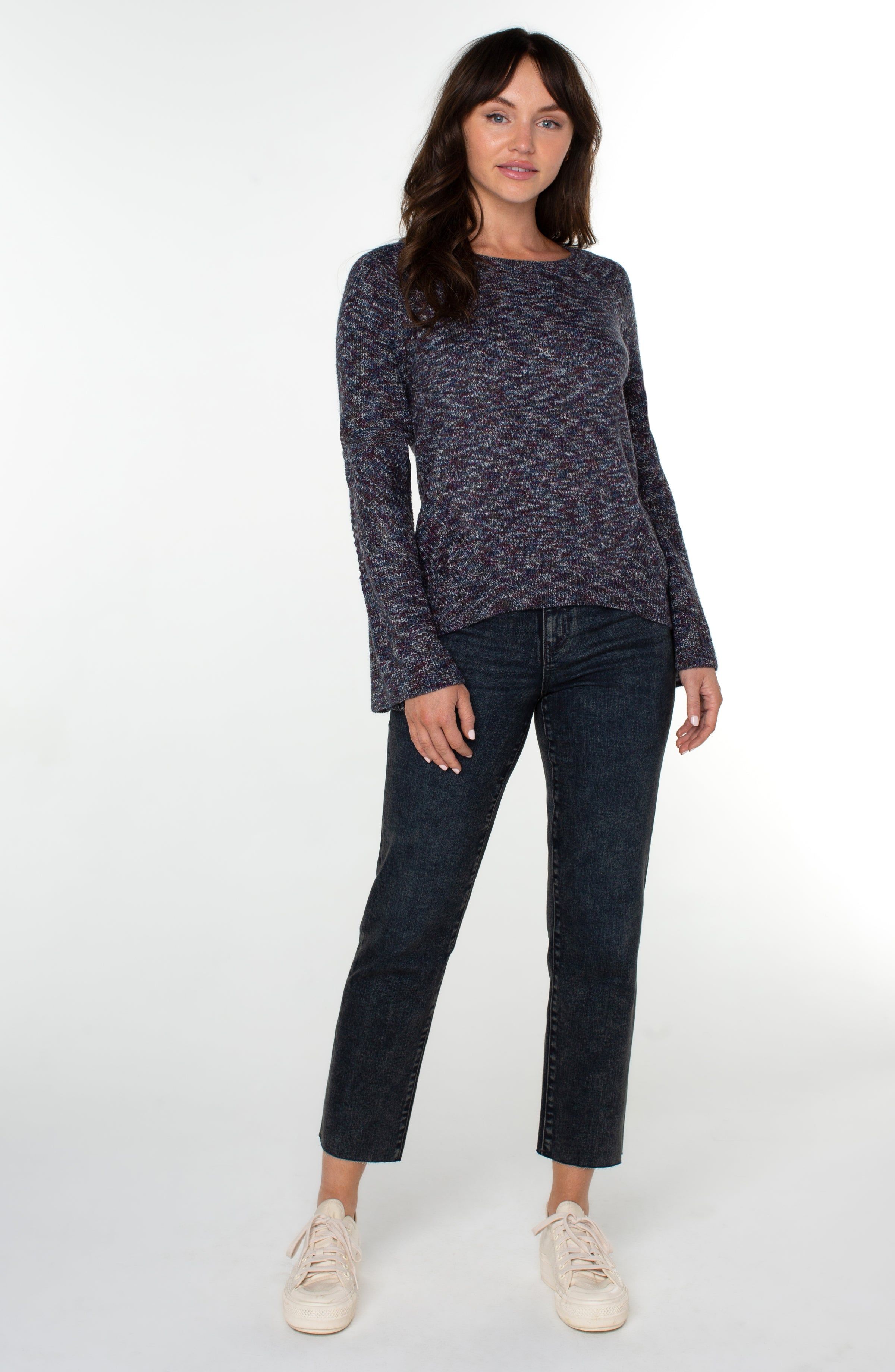 LIV NON-SKINNY SKINNY WITH CUT HEM sold by Liverpool Jeans Company product image thumbnail 4