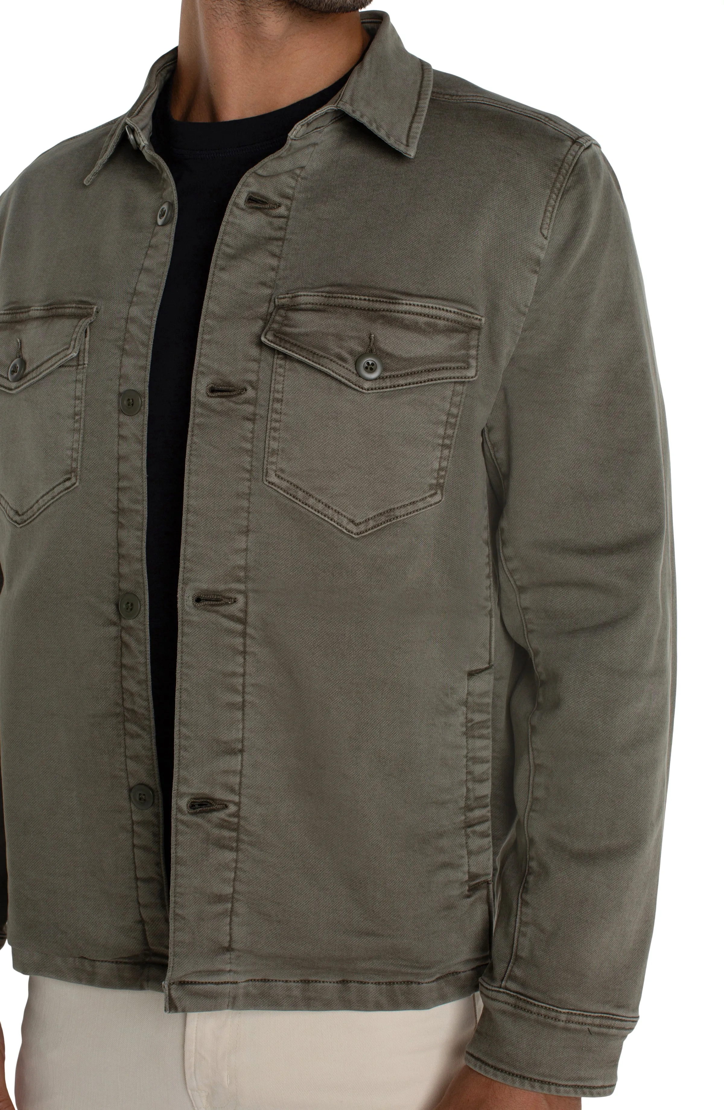 SHIRT JACKET sold by Liverpool Jeans Company product image thumbnail 4