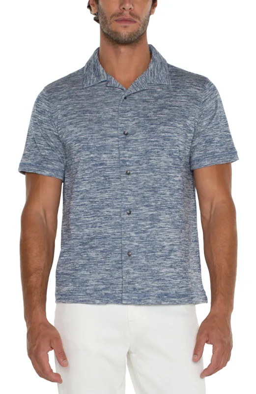 SHORT SLEEVE CAMP SHIRT sold by Liverpool Jeans Company