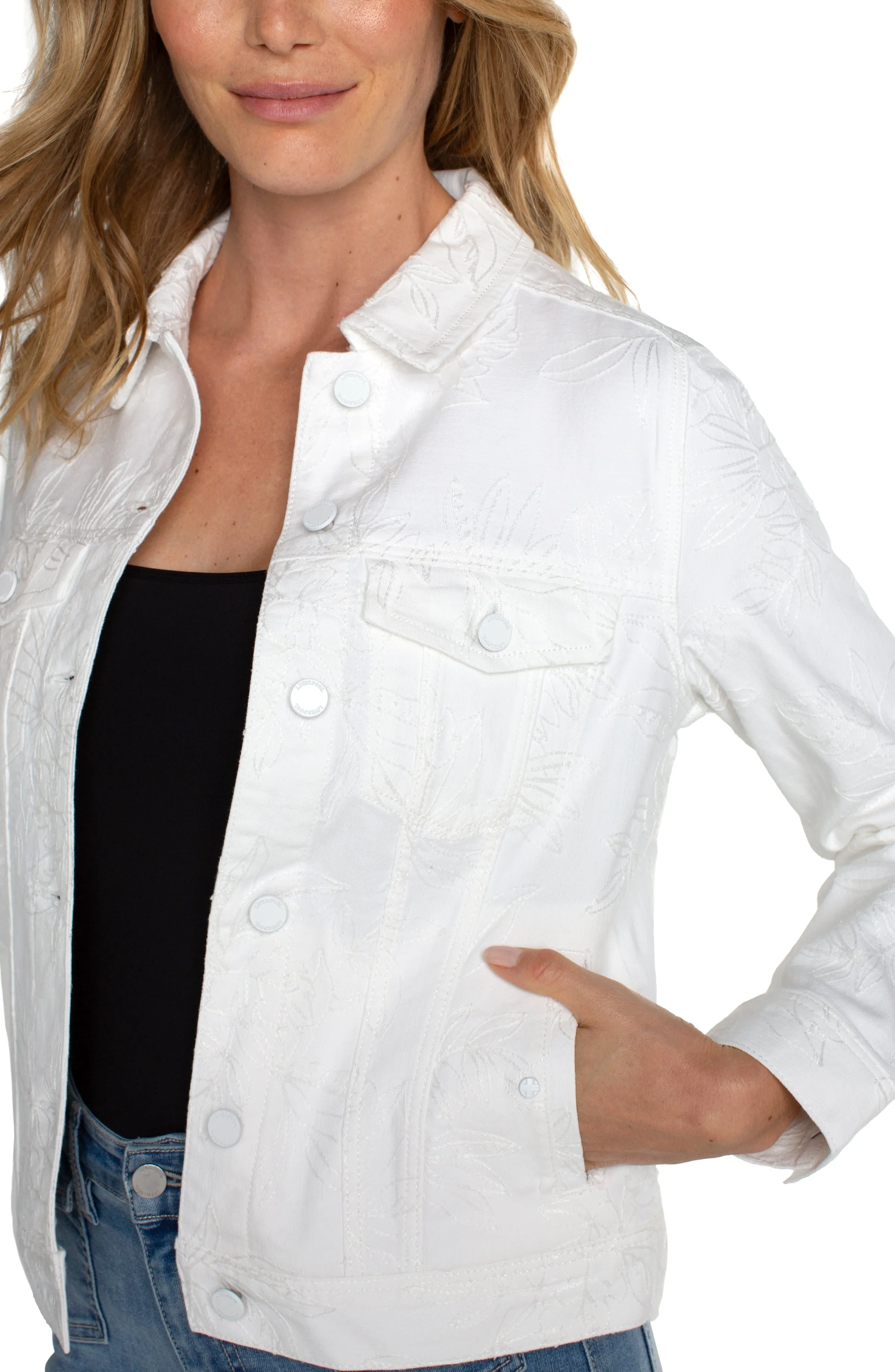 ECO CLASSIC JEAN JACKET sold by Liverpool Jeans Company product image thumbnail 2