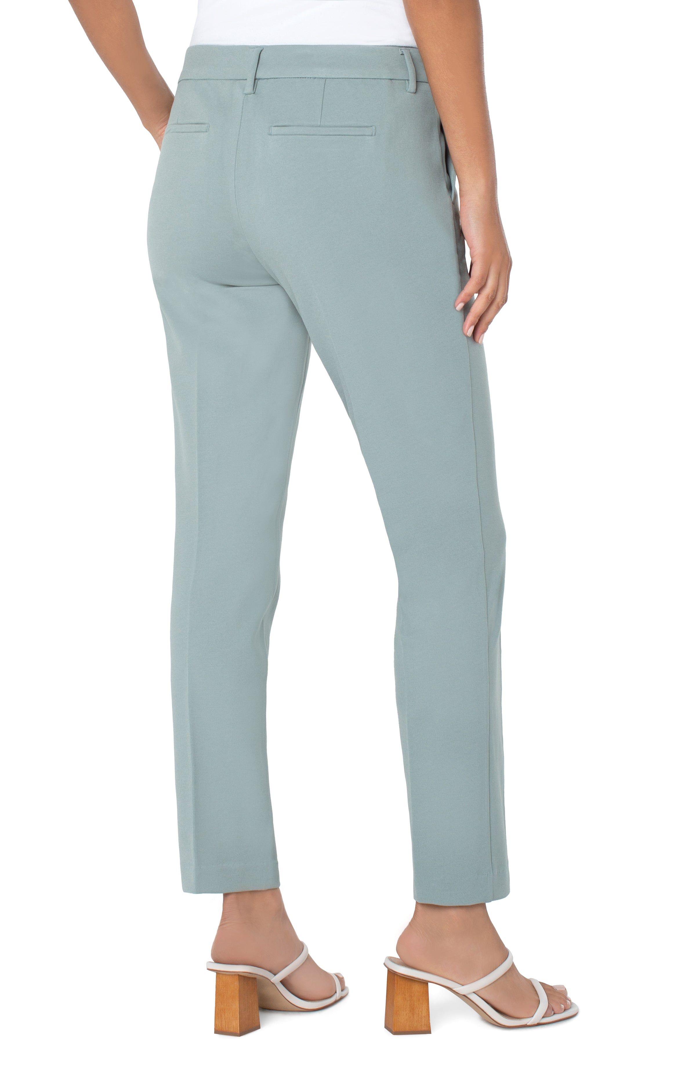 KELSEY KNIT TROUSER SUPER STRETCH PONTE sold by Liverpool Jeans Company product image thumbnail 3