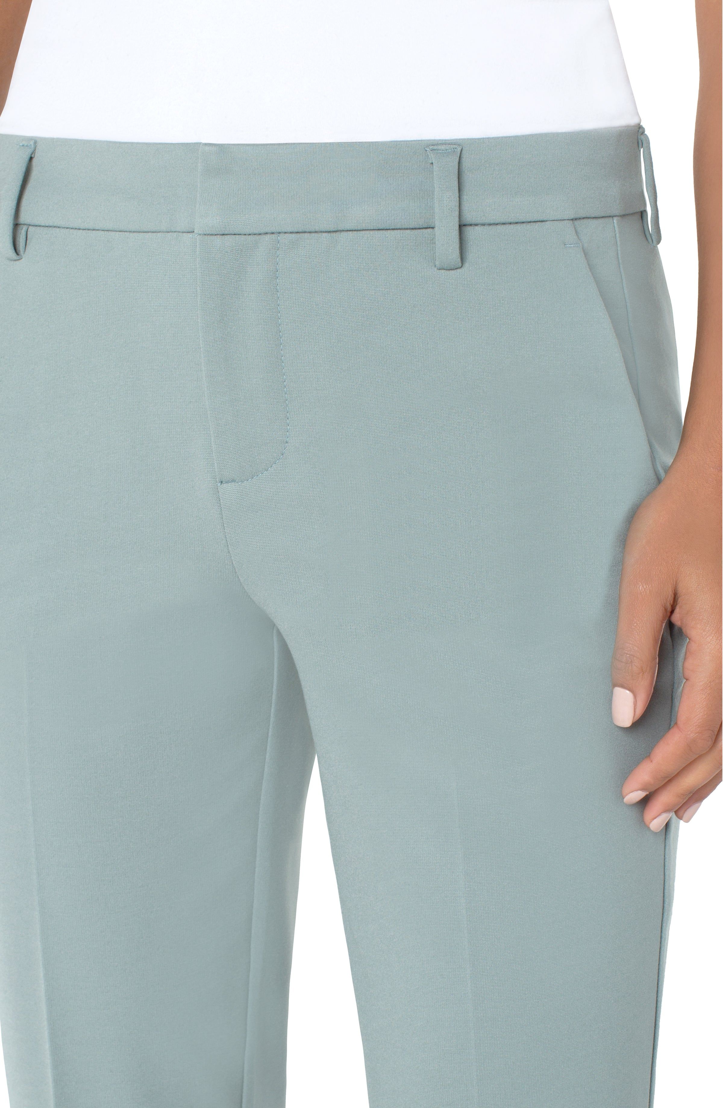 KELSEY KNIT TROUSER SUPER STRETCH PONTE sold by Liverpool Jeans Company product image thumbnail 4