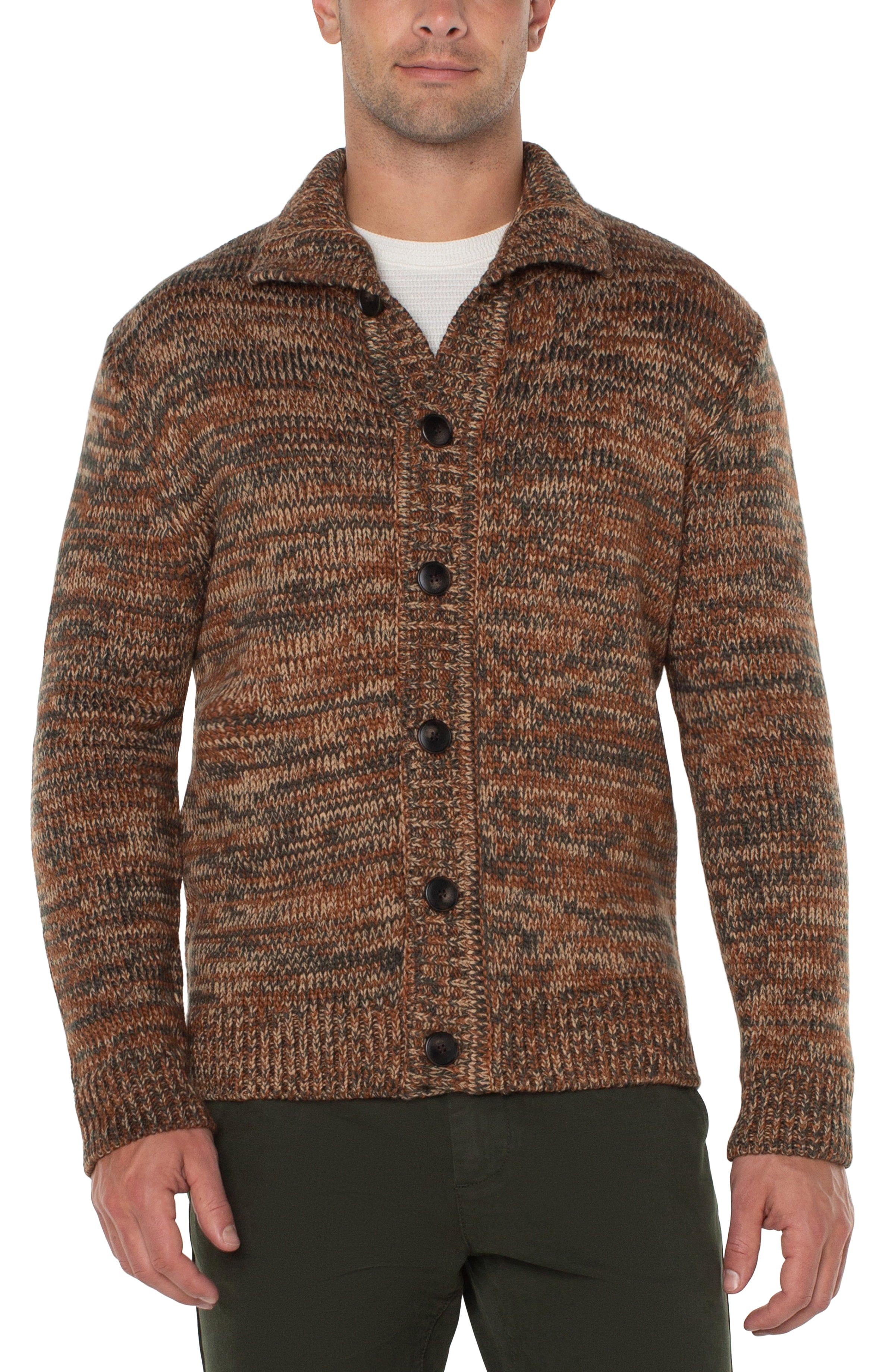 BUTTON CARDIGAN SWEATER sold by Liverpool Jeans Company