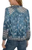 LONG SLEEVE BUTTON FRONT WOVEN TOP sold by Liverpool Jeans Company