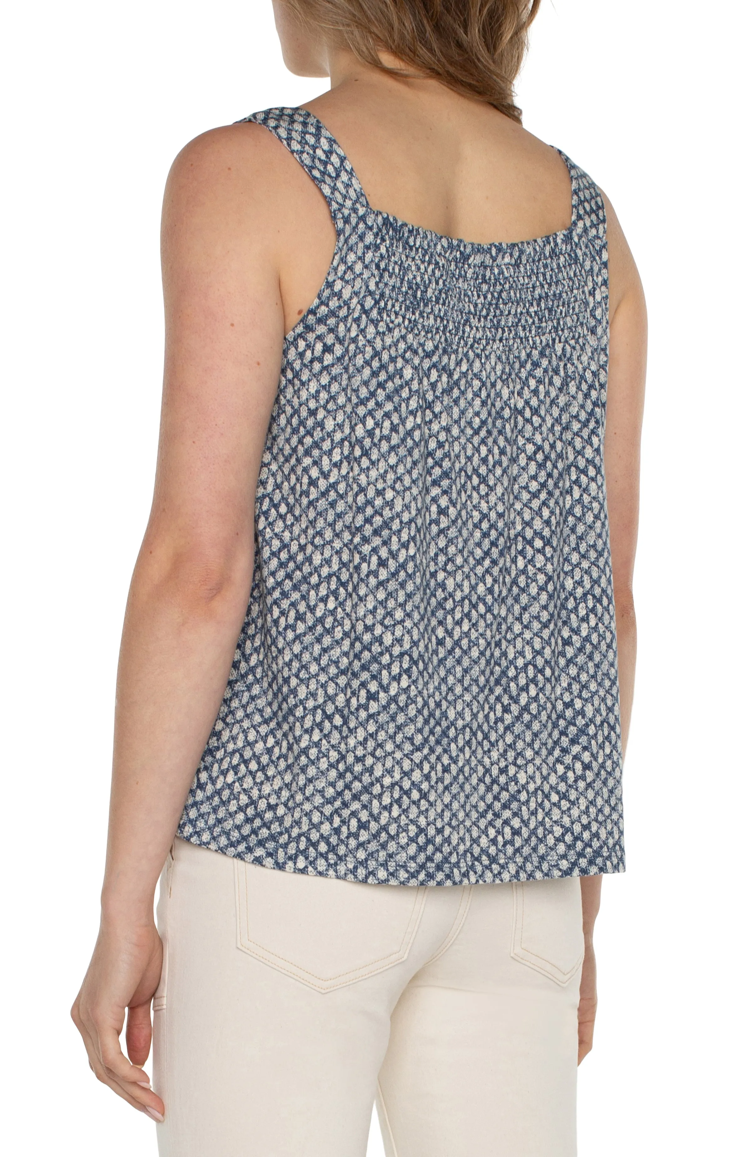 SLEEVELESS V-NECK TANK sold by Liverpool Jeans Company product image thumbnail 2