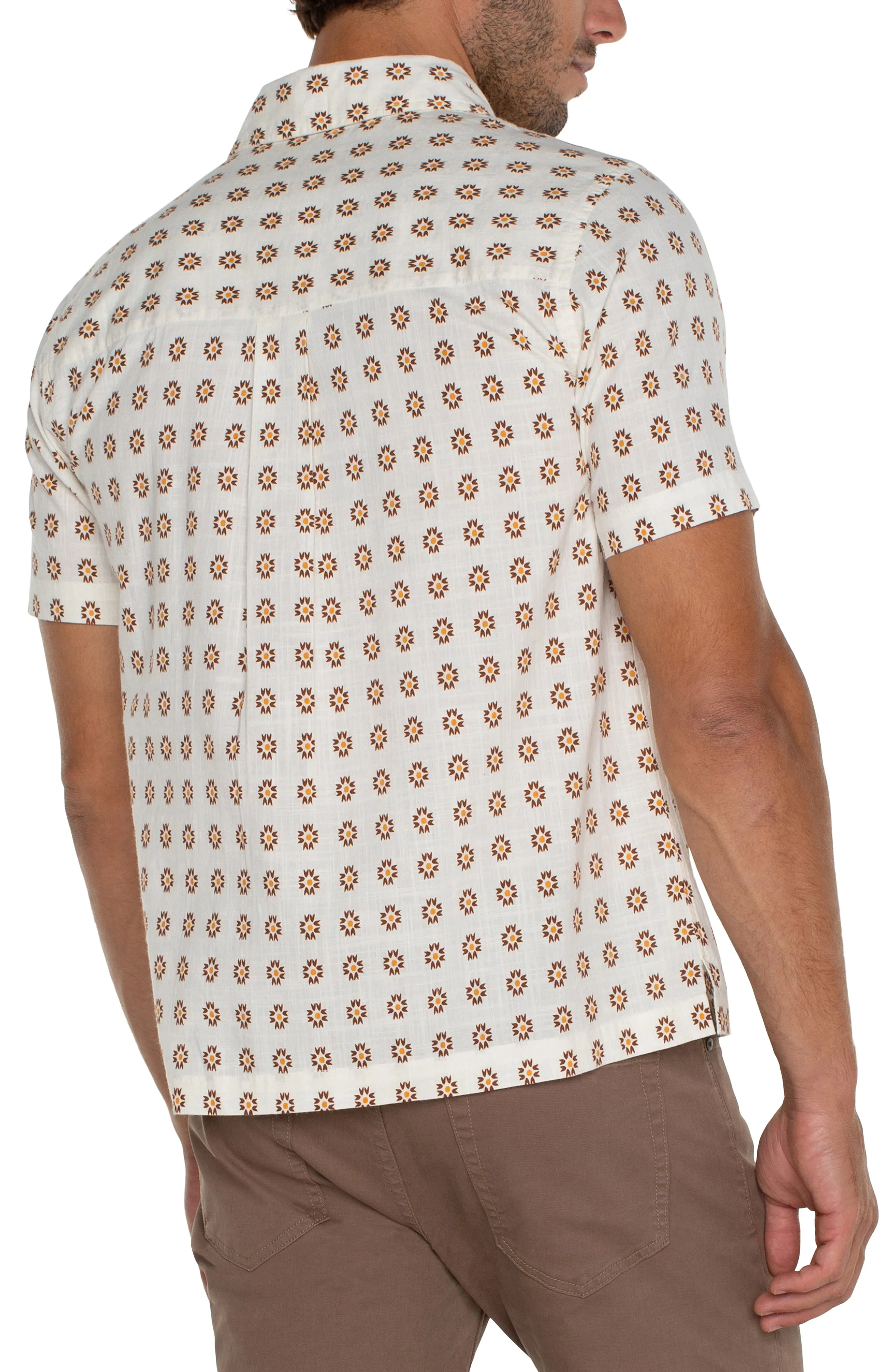 PRINTED SHORT SLEEVE SHIRT sold by Liverpool Jeans Company product image thumbnail 2