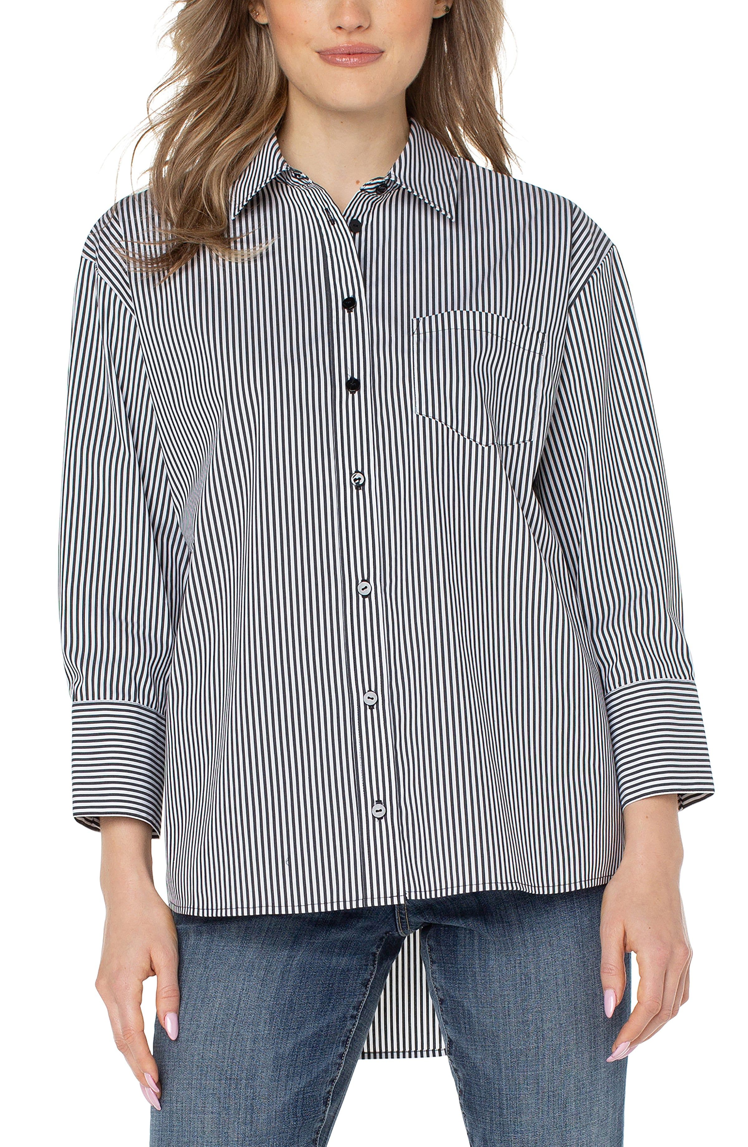 OVERSIZED CLASSIC BUTTON DOWN sold by Liverpool Jeans Company